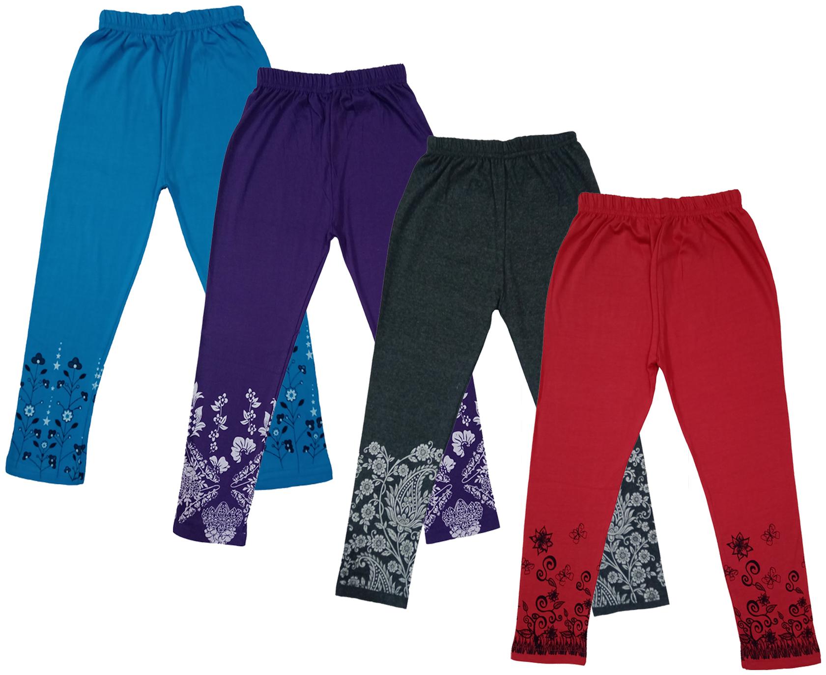 

Indiweaves Girl Cotton Printed Capri - Multi
