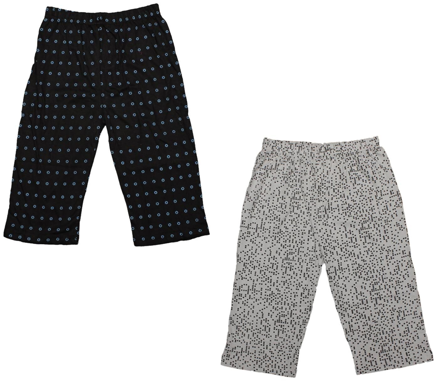 

Indiweaves Girl Cotton Printed Capri - Multi