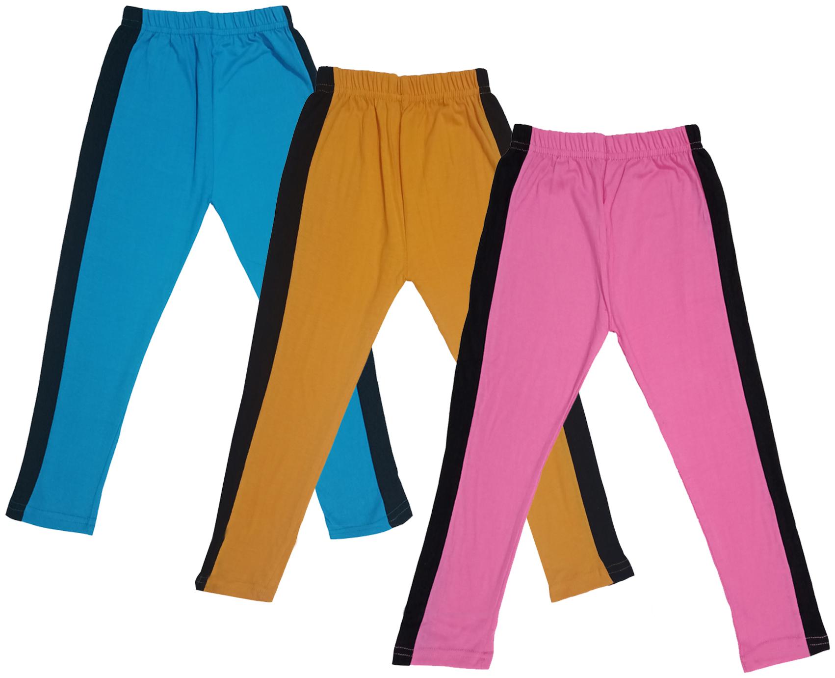 

Indiweaves Girl Cotton Solid Capri - Multi