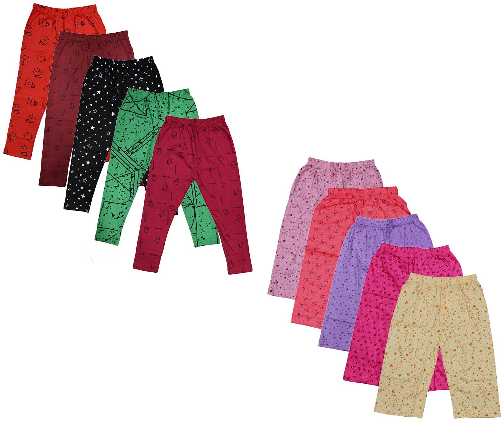 

Indiweaves Girl Cotton Printed Capri - Multi