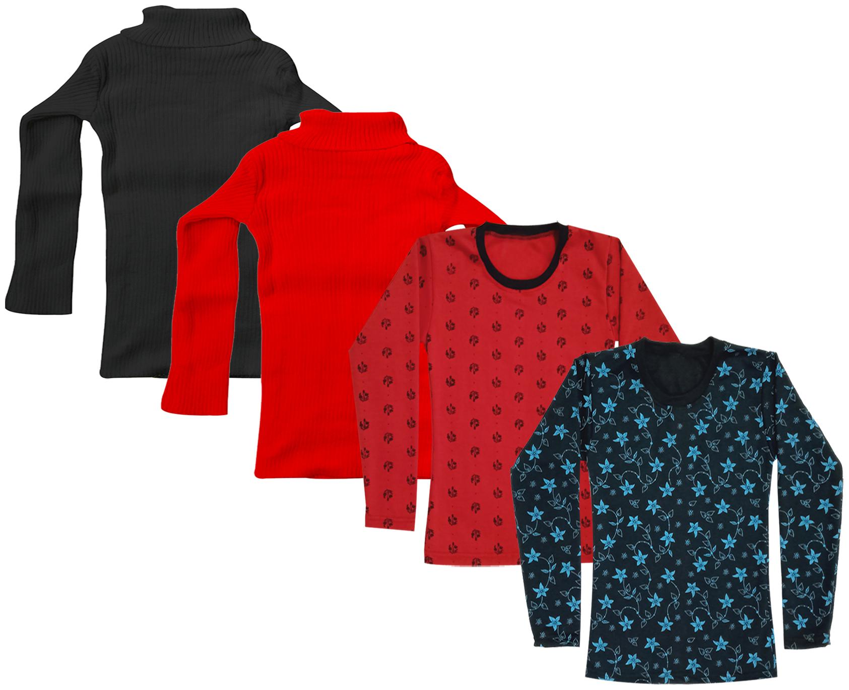 

Indiweaves Girl Wool Printed T shirt - Multi
