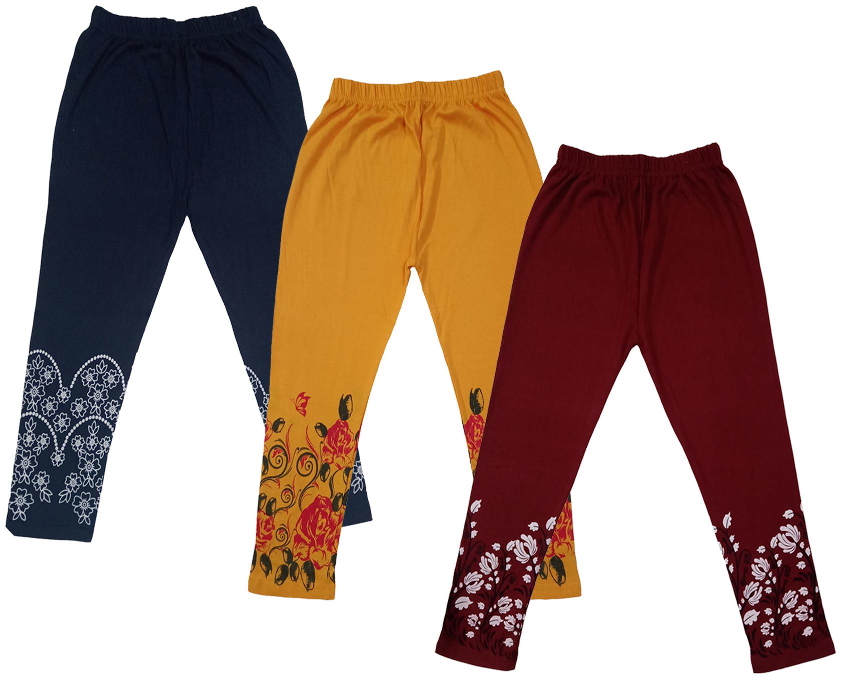 

Indiweaves Girl Cotton Printed Capri - Multi