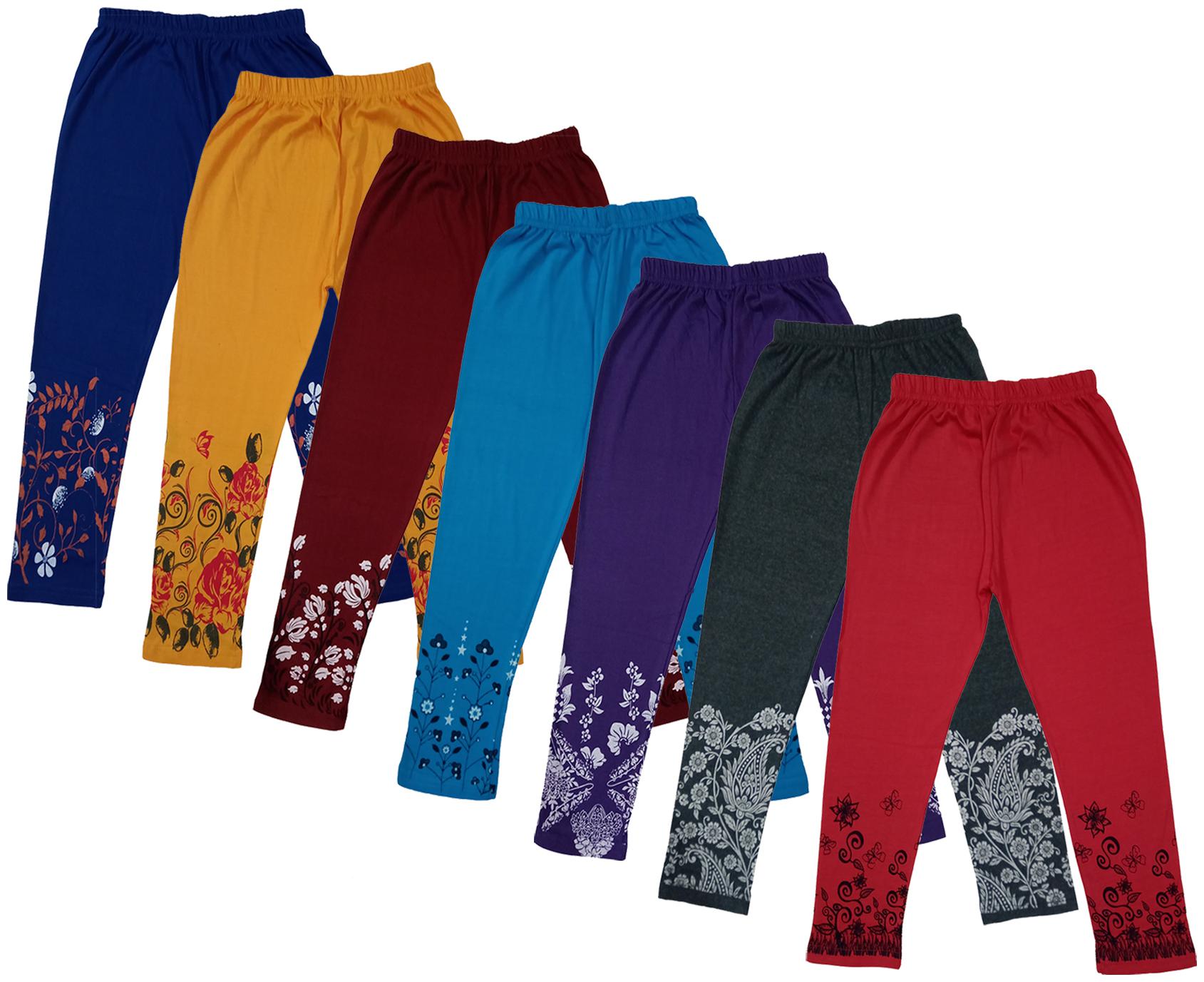 

Indiweaves Girl Cotton Printed Capri - Multi