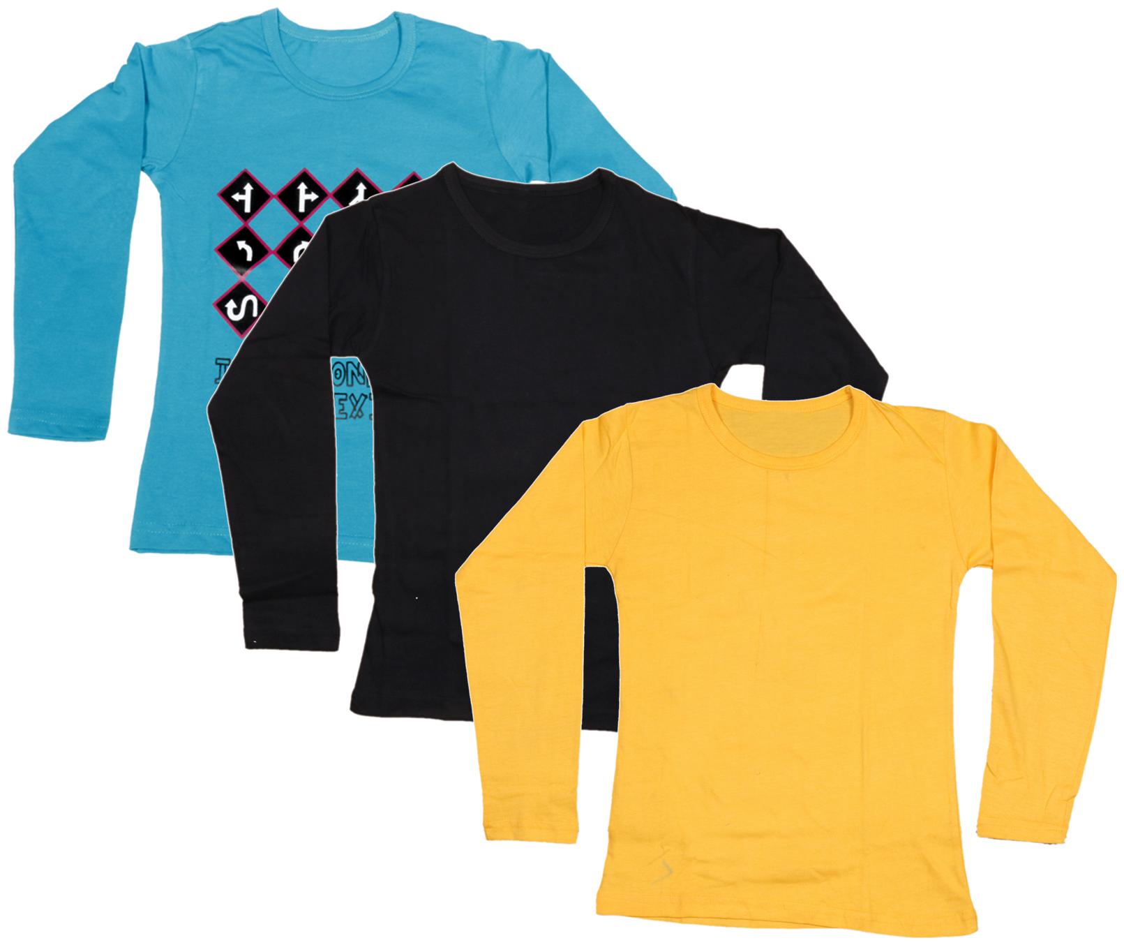 

Indiweaves Girl Cotton Printed T shirt - Multi
