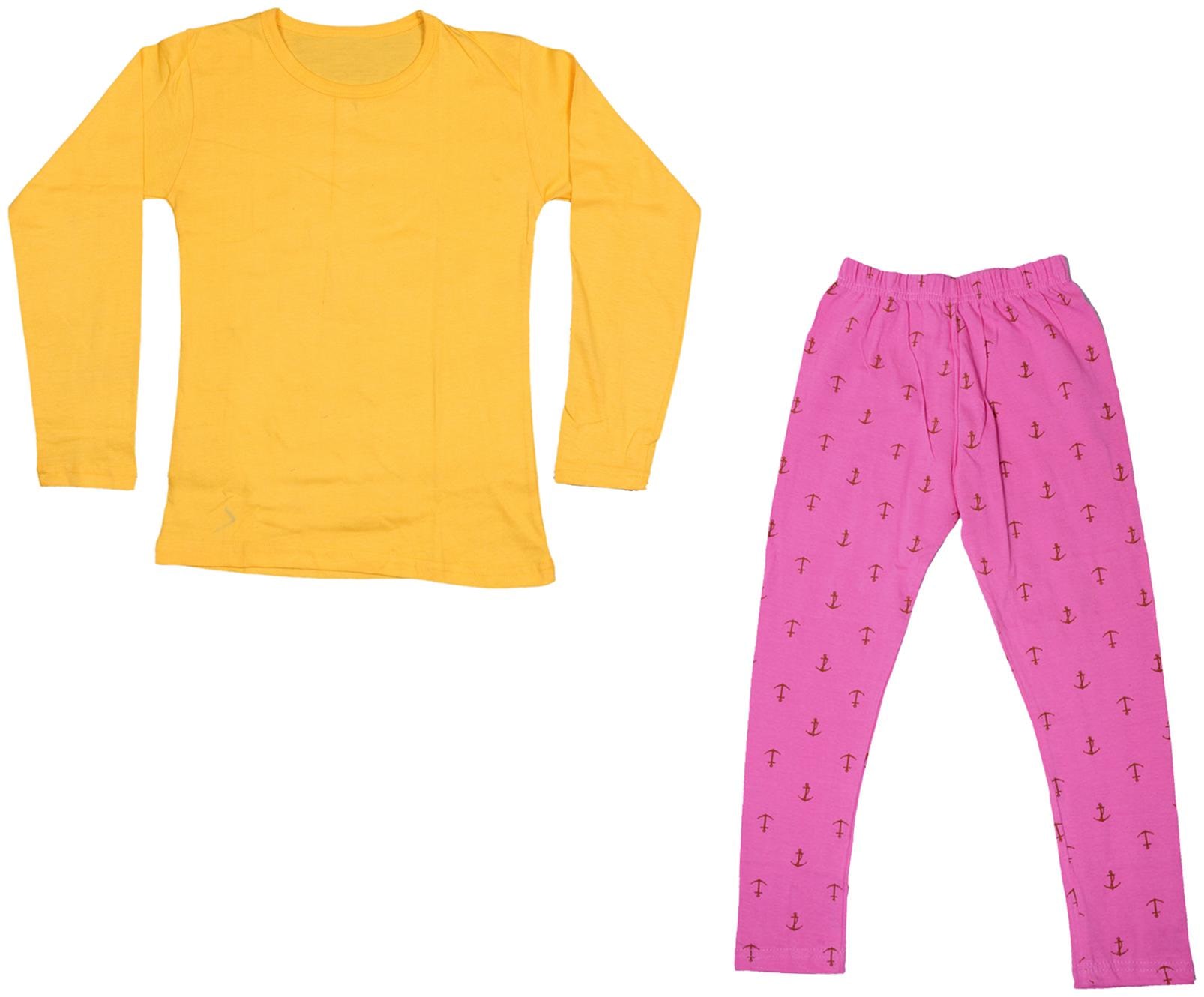 

Indiweaves Girl Cotton Solid T shirt - Multi