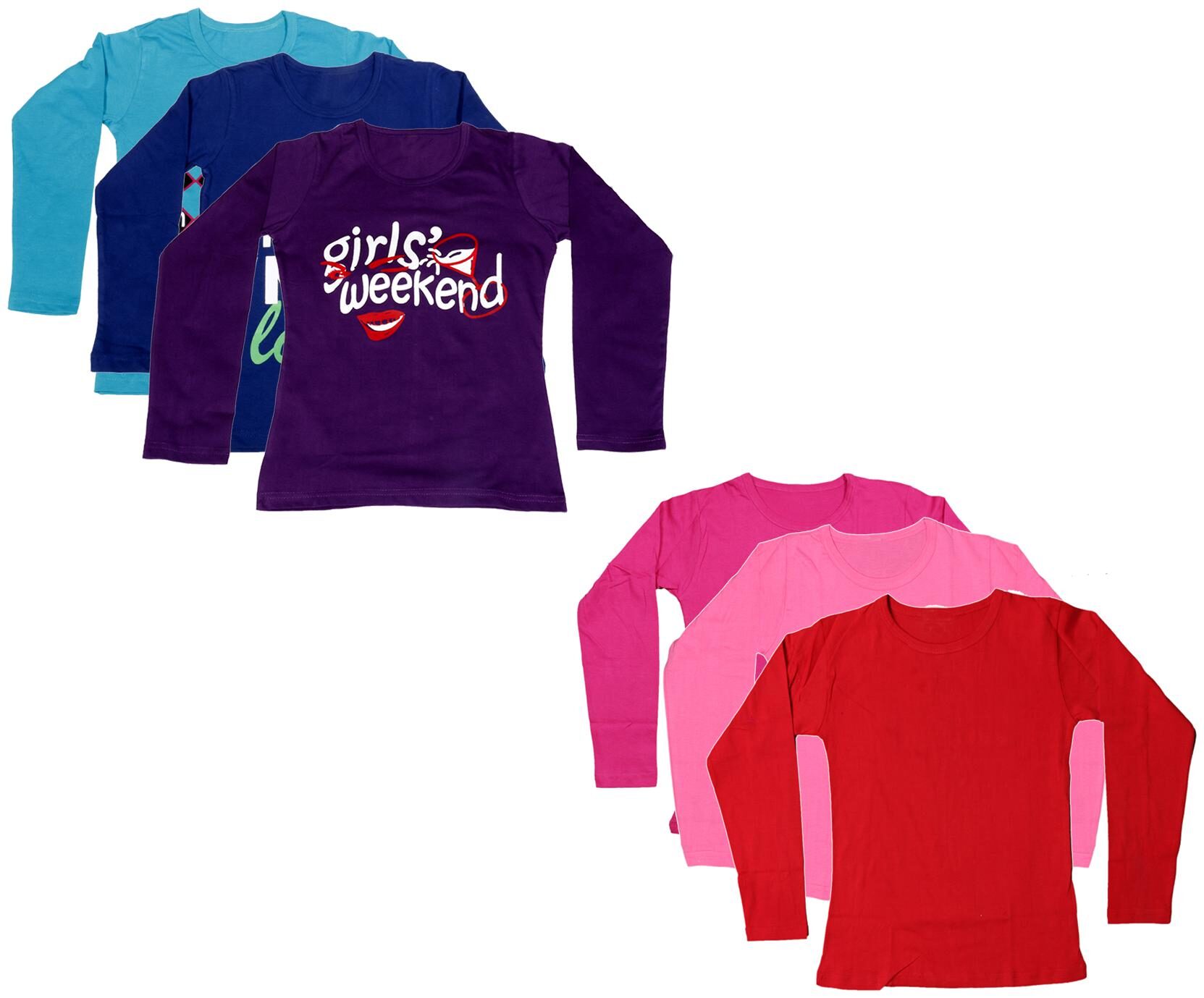 

Indiweaves Girl Cotton Printed T shirt - Multi