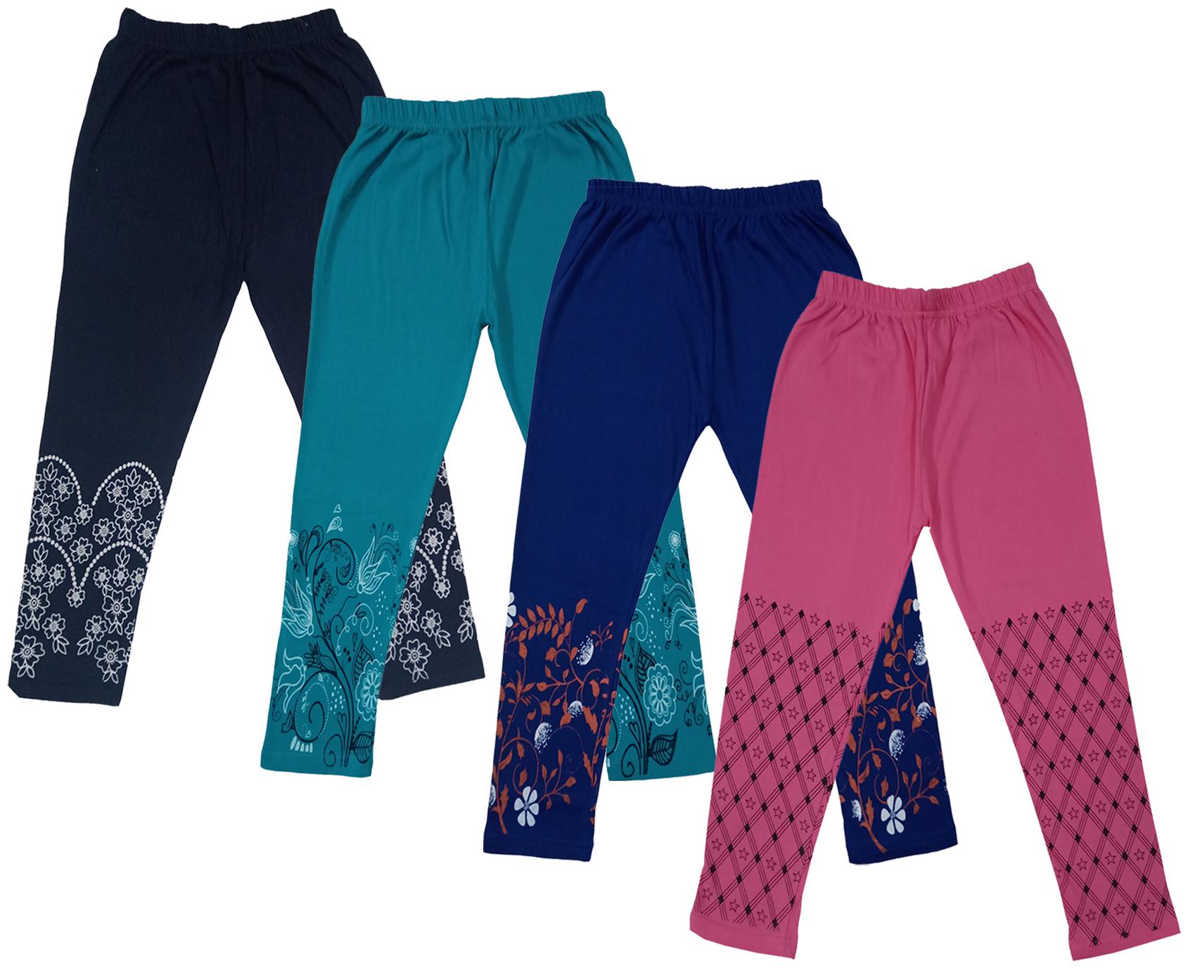 

Indiweaves Girl Cotton Printed Capri - Multi