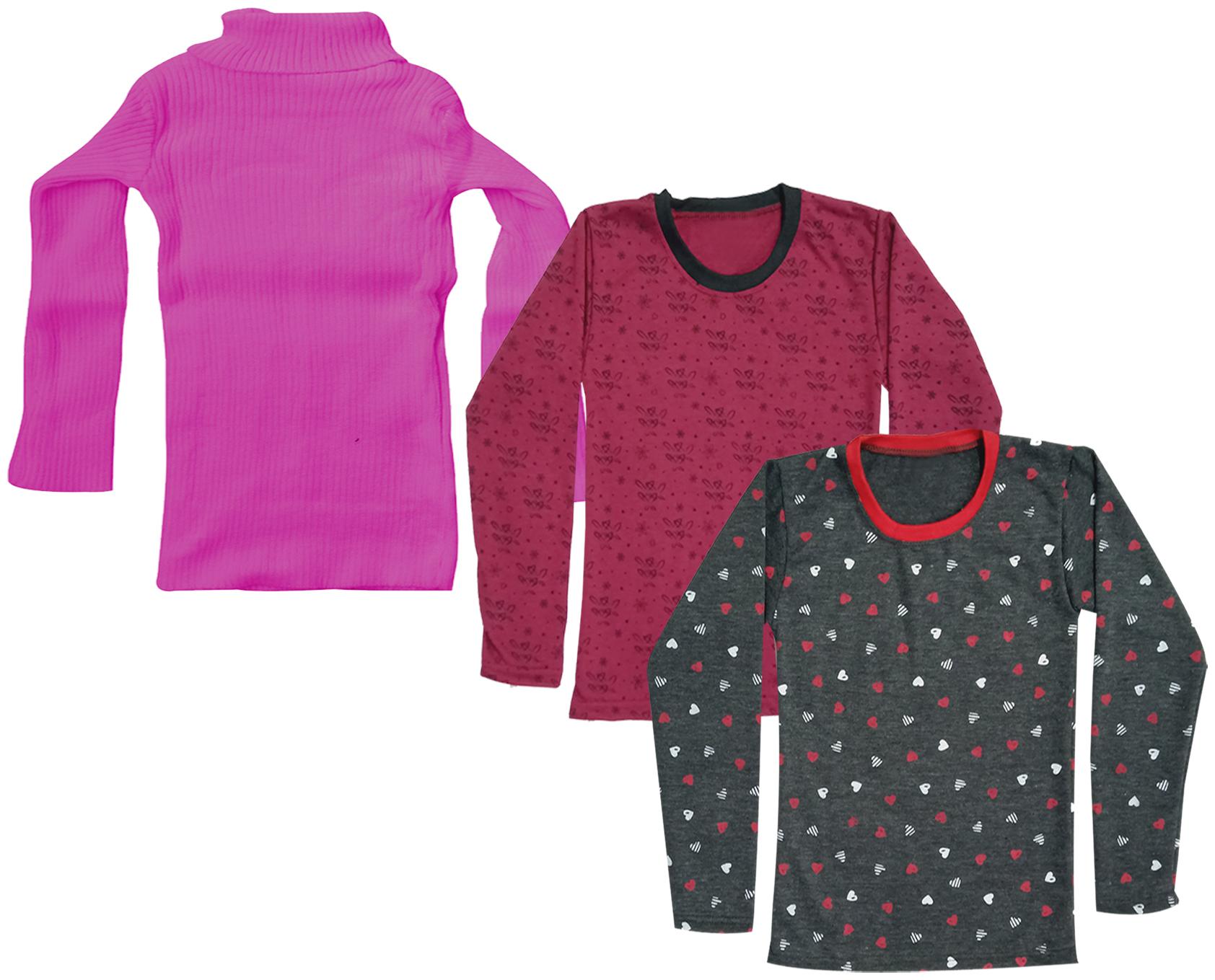 

Indiweaves Girl Wool Printed T shirt - Multi