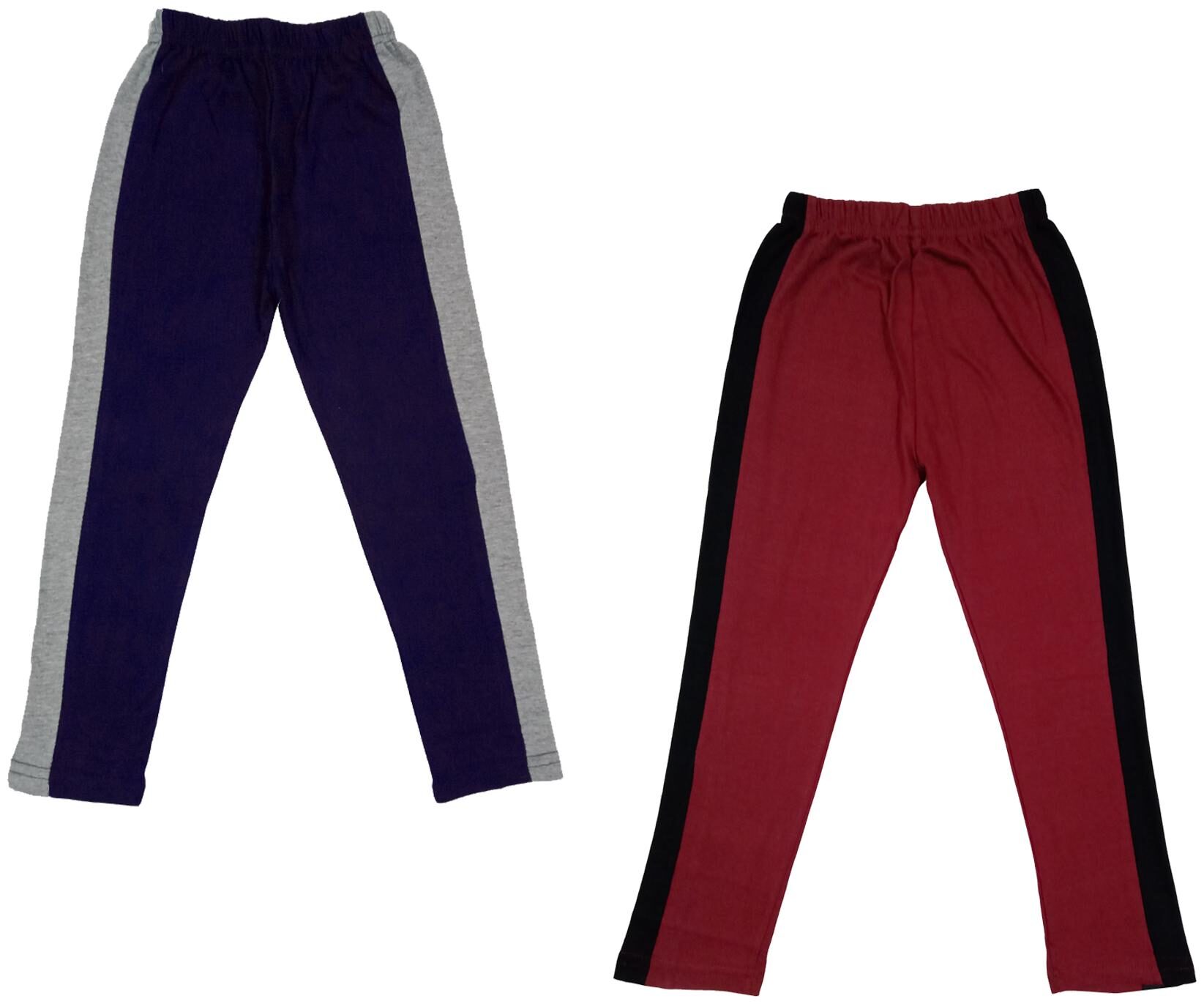 

Indiweaves Girl Cotton Solid Capri - Multi