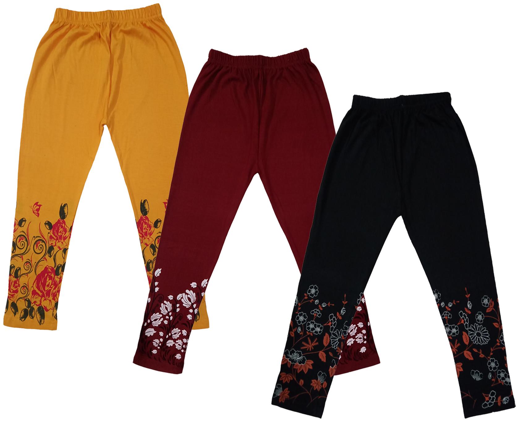 

Indiweaves Girl Cotton Printed Capri - Multi