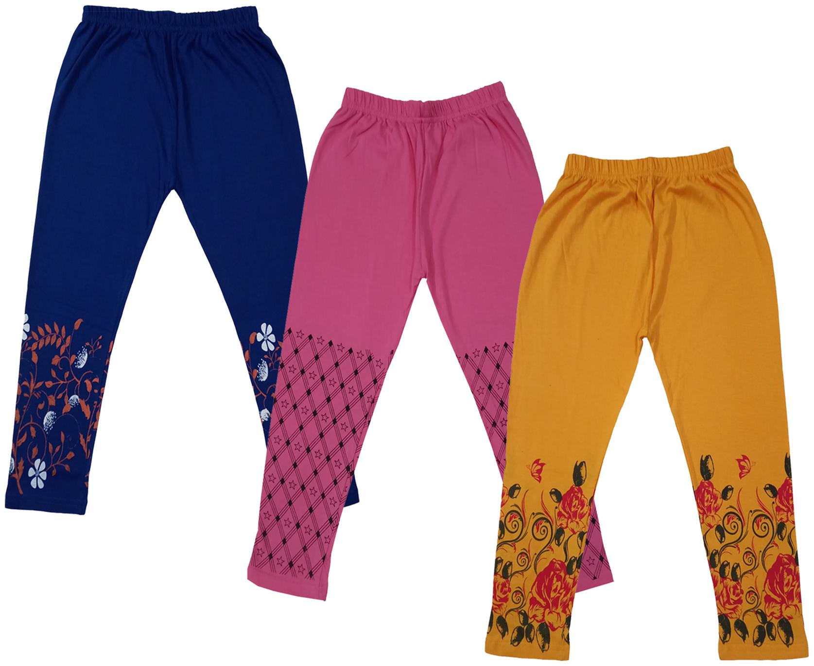 

Indiweaves Girl Cotton Printed Capri - Multi