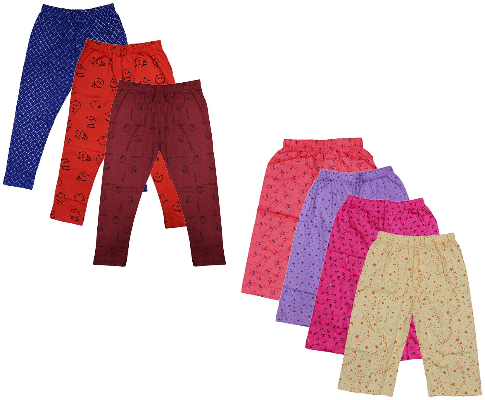 

Indiweaves Girl Cotton Printed Capri - Multi