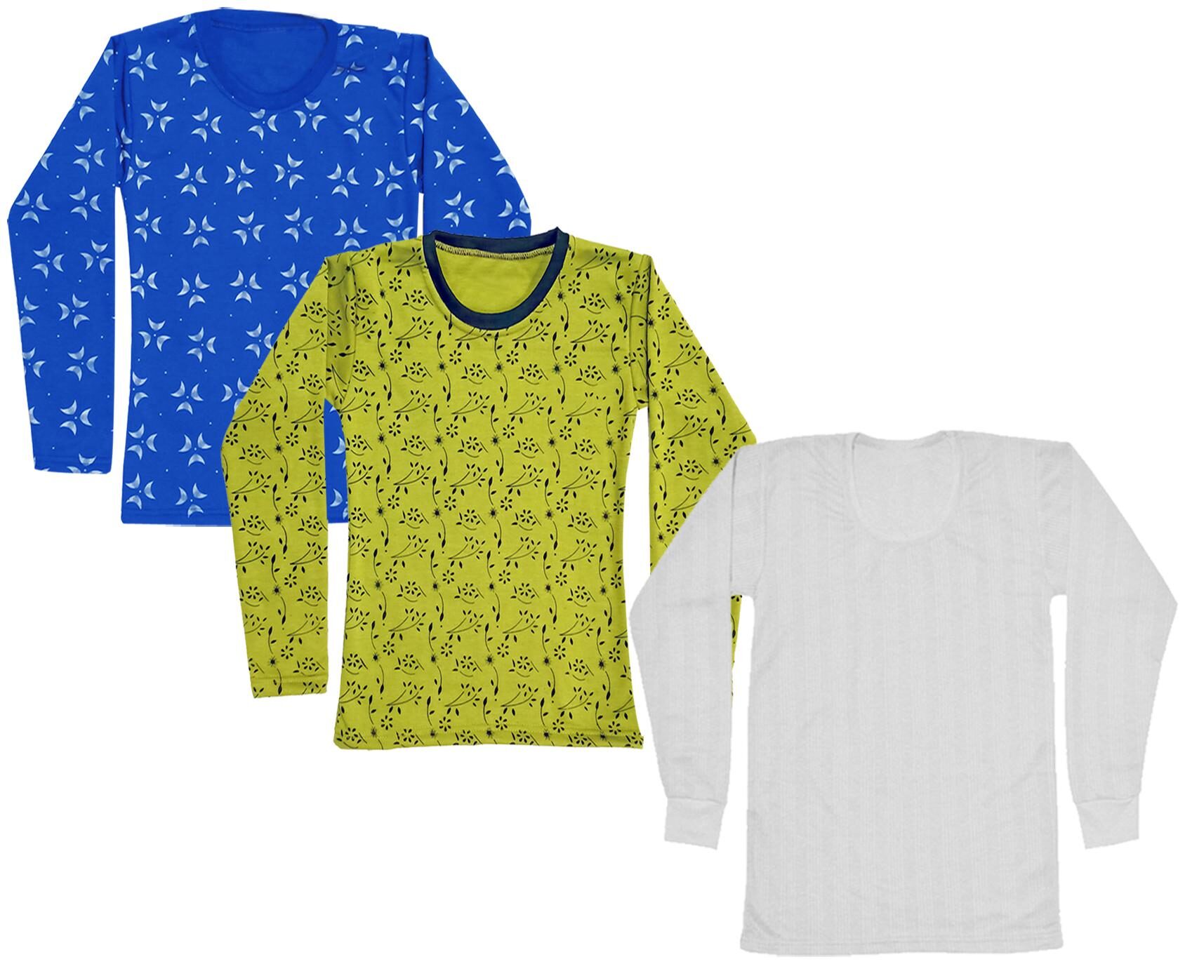 

Indiweaves Girl Wool Printed T shirt - Multi