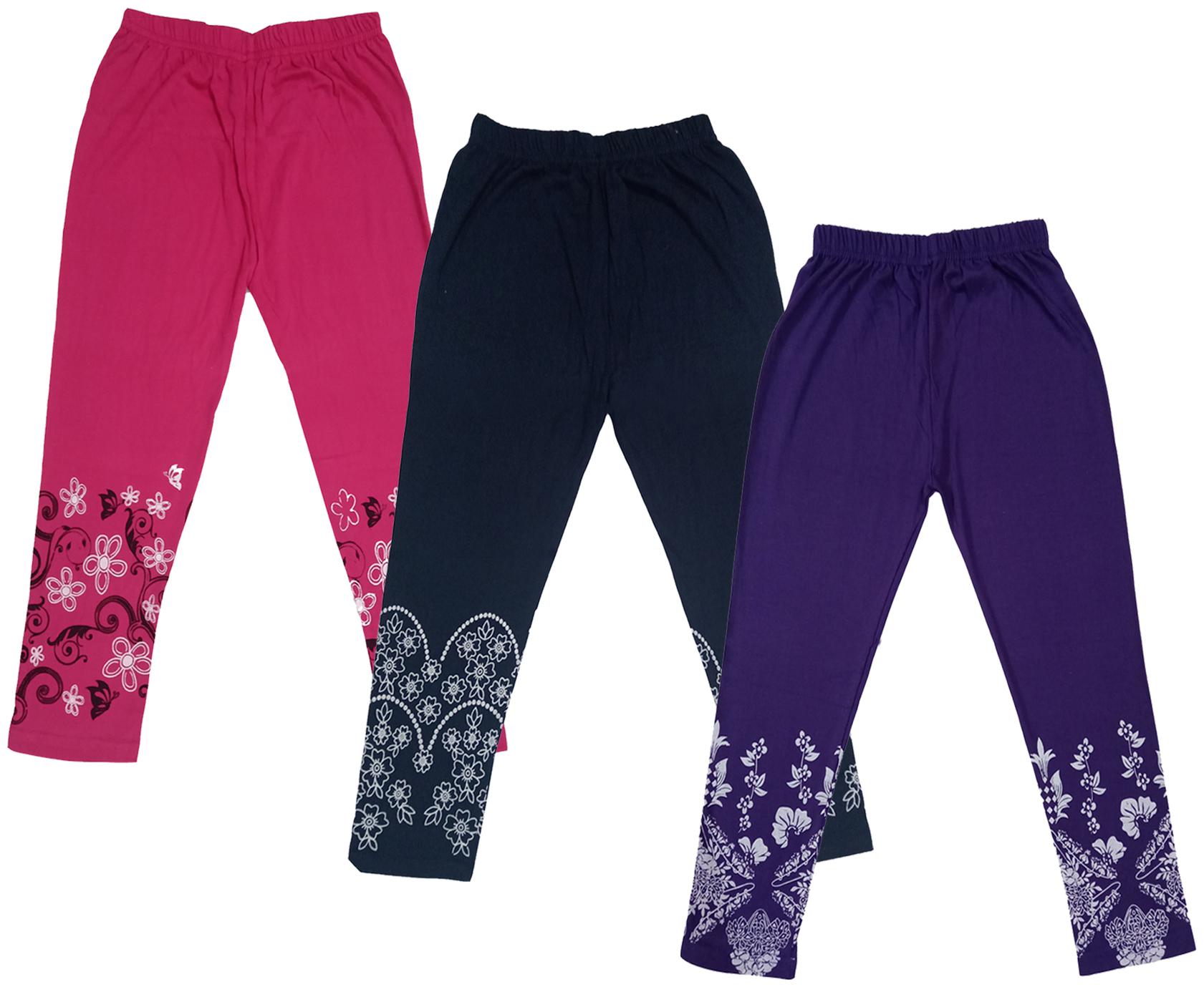 

Indiweaves Girl Cotton Printed Capri - Multi