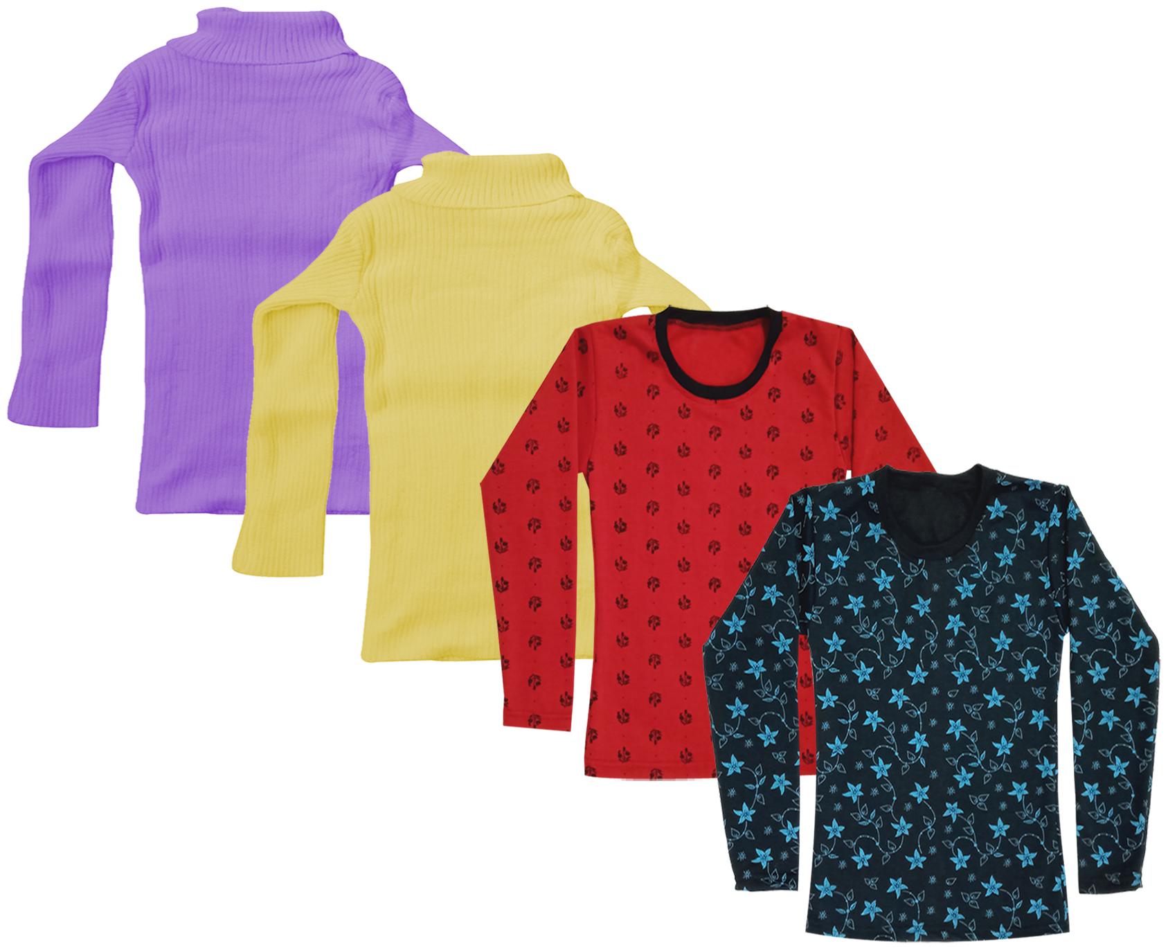 

Indiweaves Girl Wool Printed T shirt - Multi