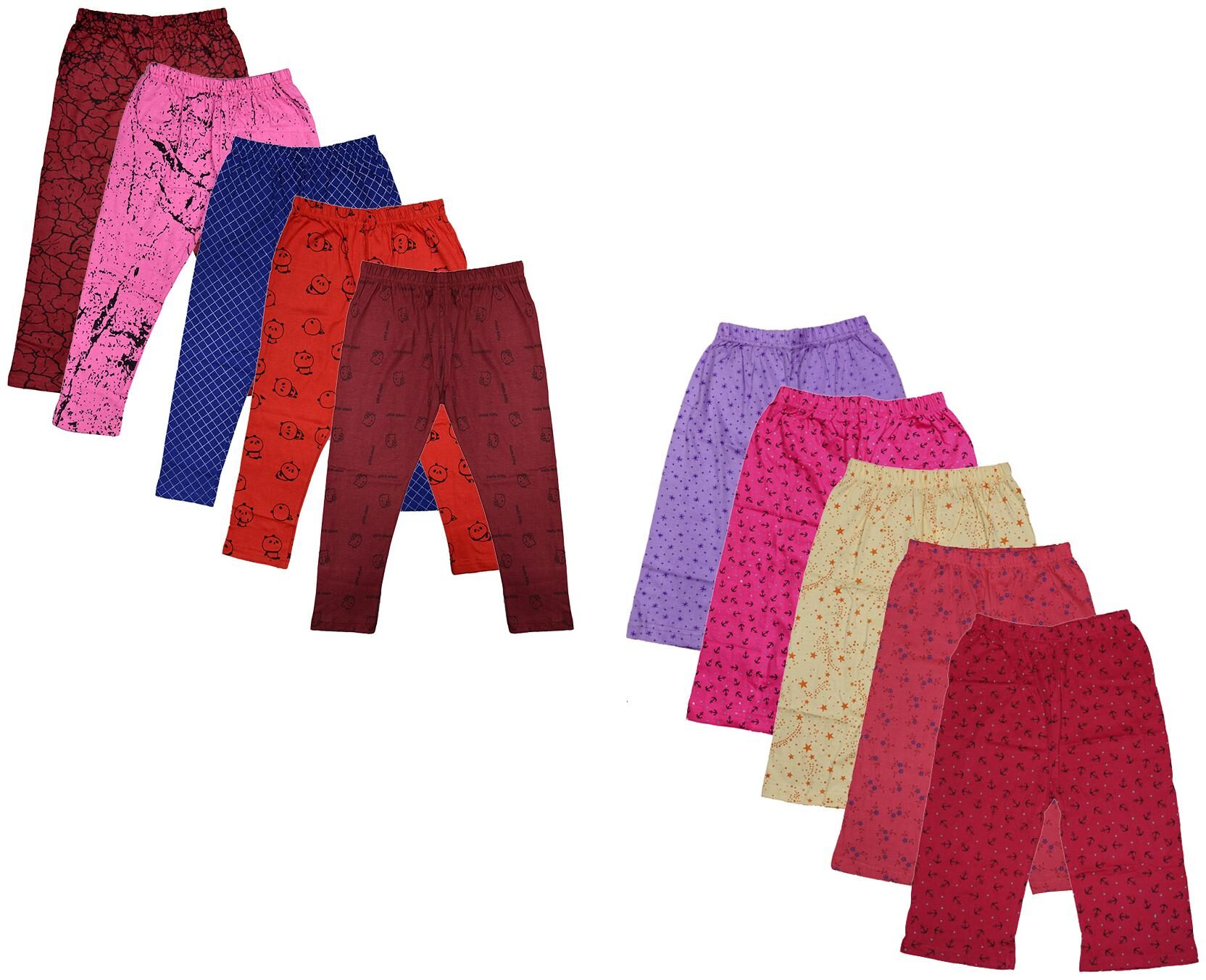 

Indiweaves Girl Cotton Printed Capri - Multi
