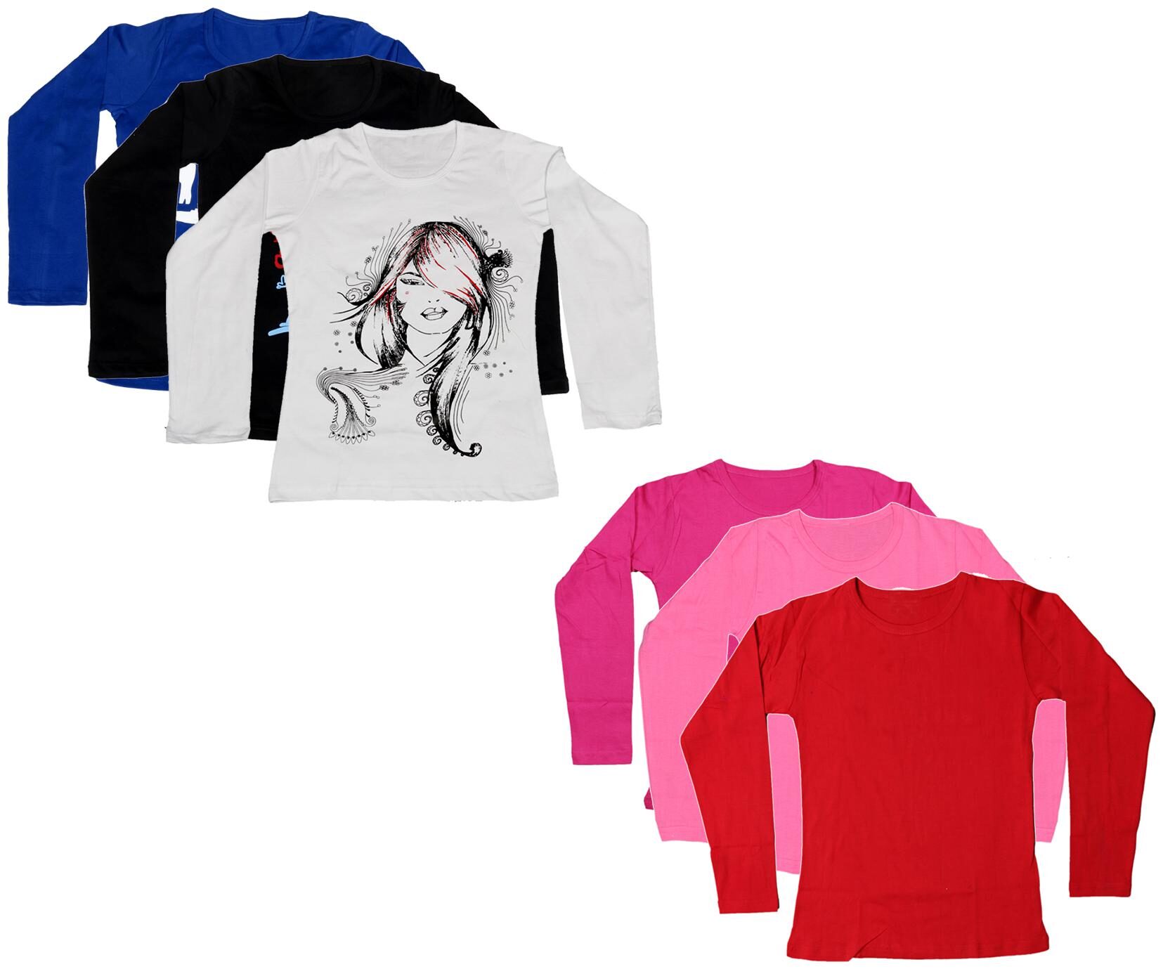 

Indiweaves Girl Cotton Printed T shirt - Multi