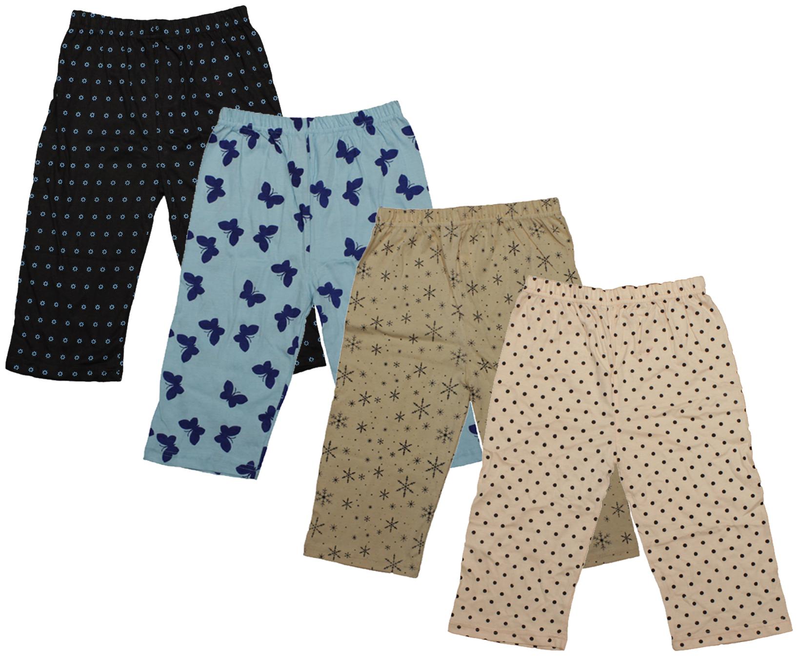 

Indiweaves Girl Cotton Printed Capri - Multi