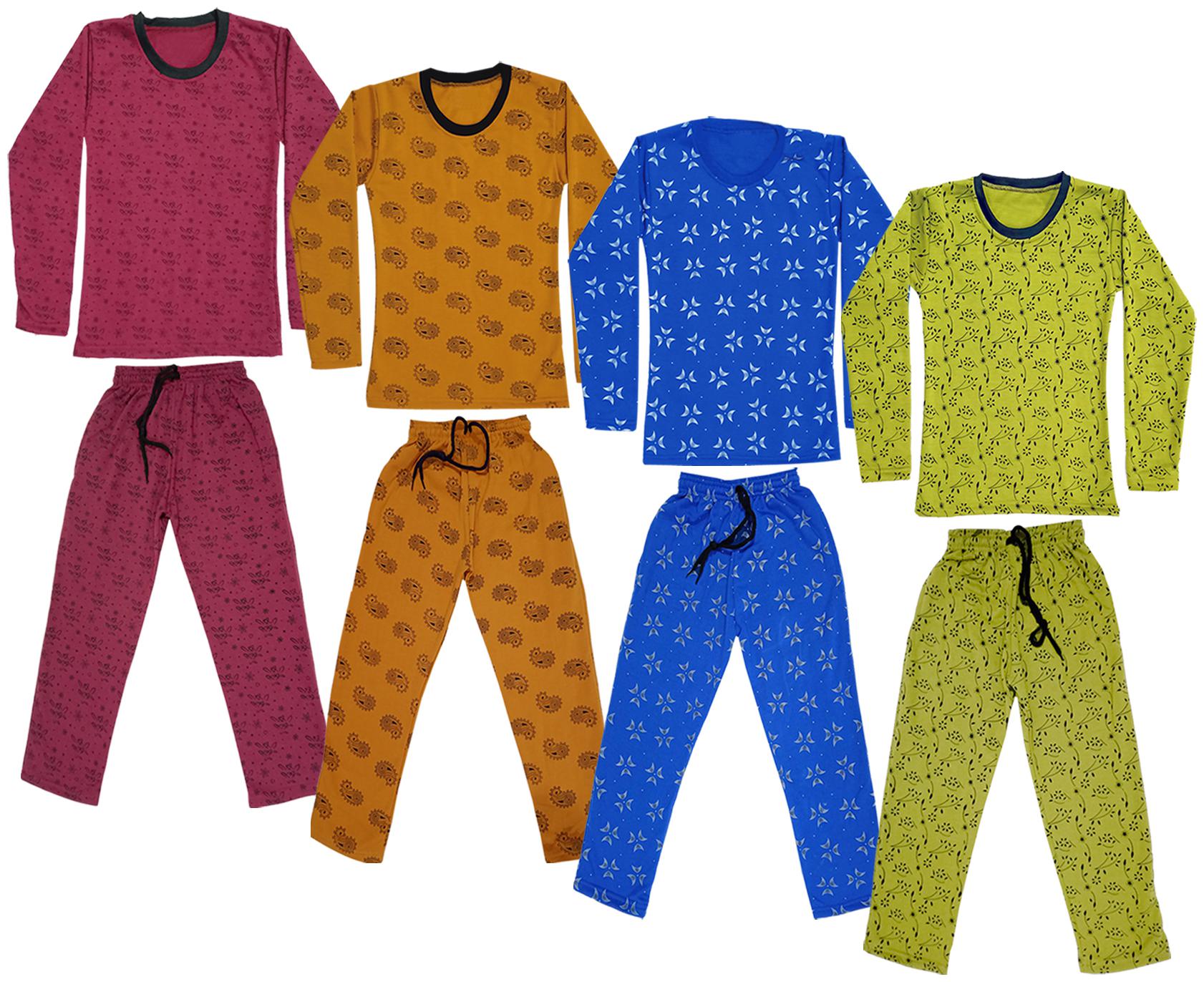 

Indiweaves Girl Wool Top Bottom Set - Multi
