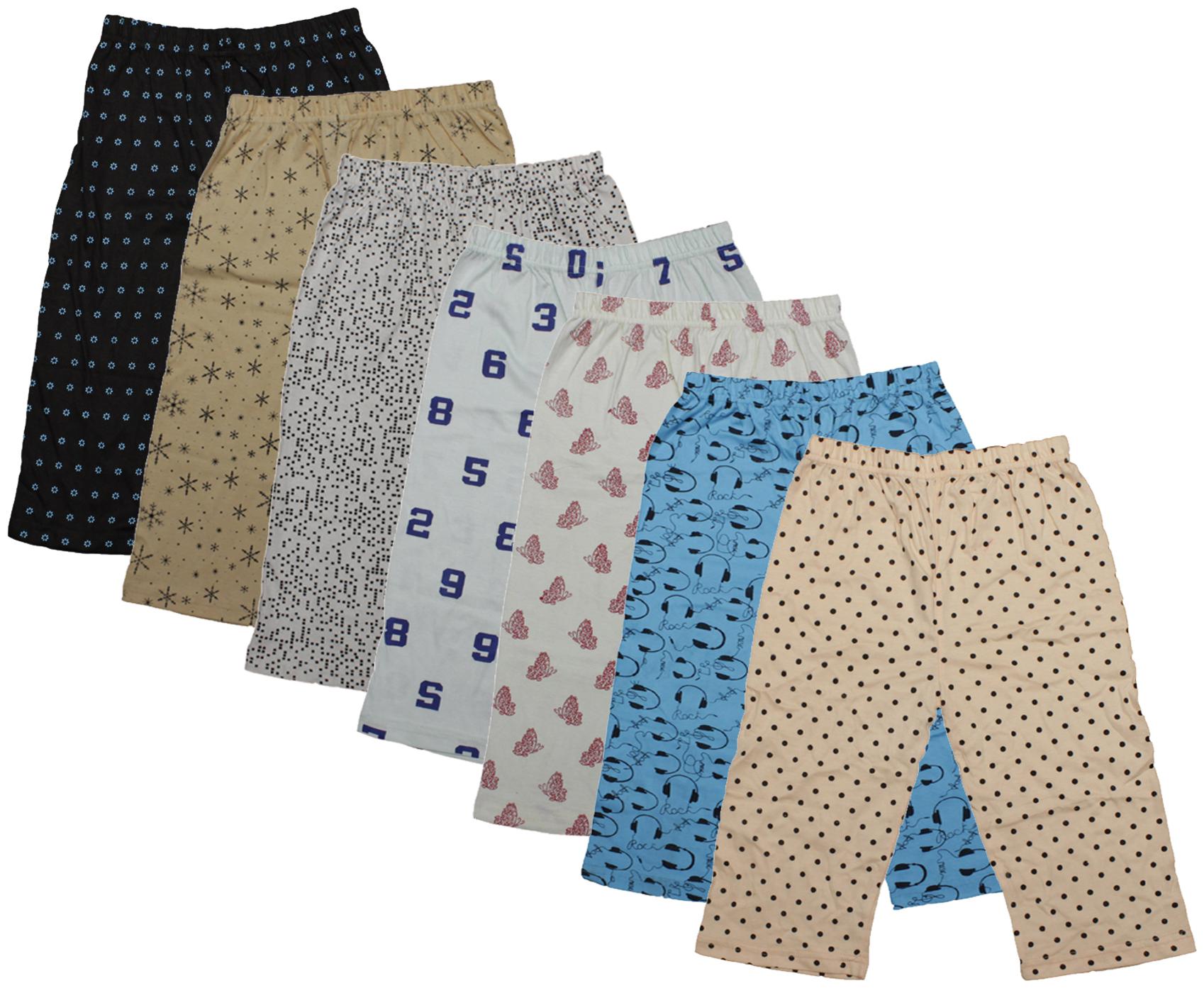 

Indiweaves Girl Cotton Printed Capri - Multi