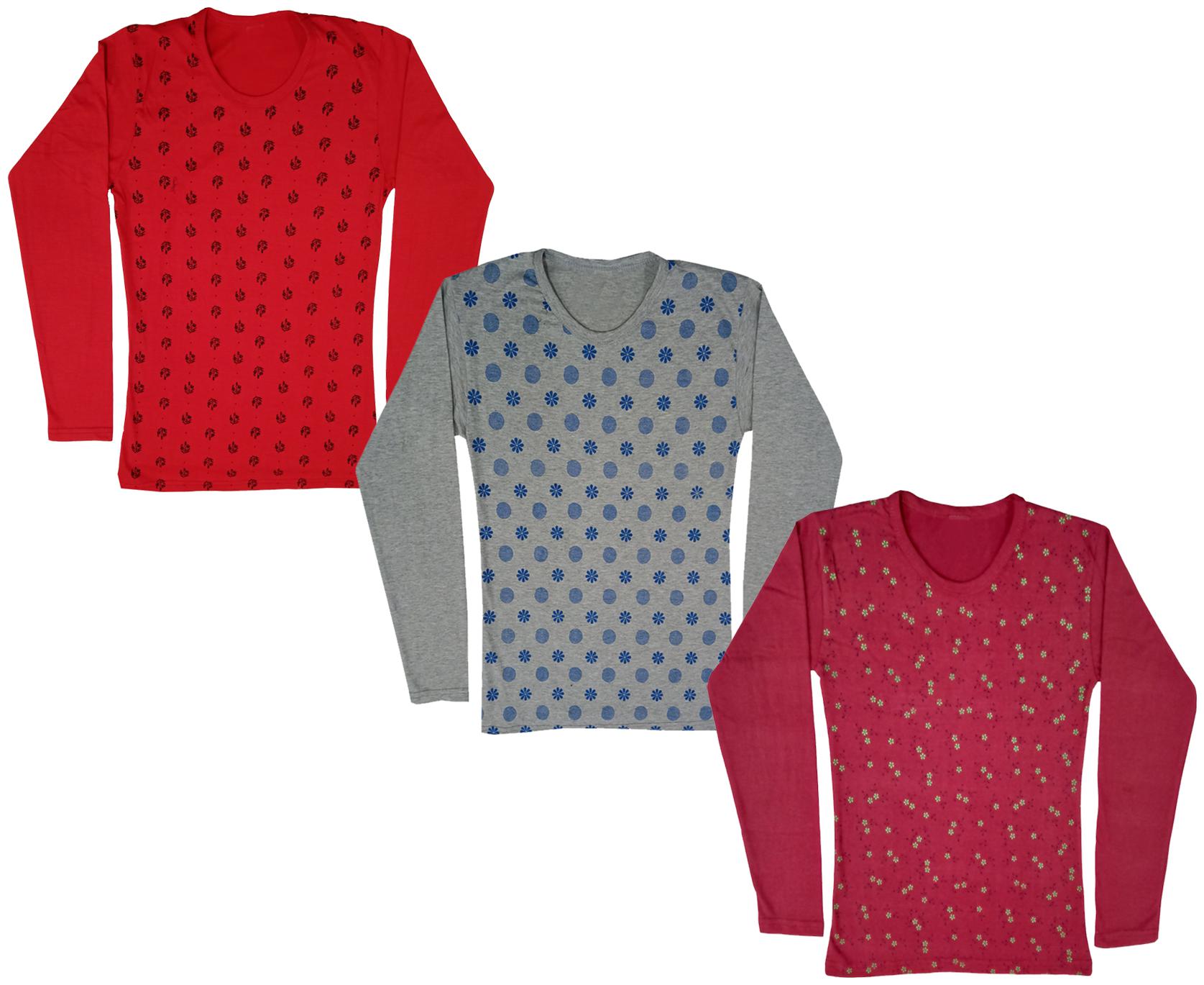 

Indiweaves Girl Cotton Printed T shirt - Multi