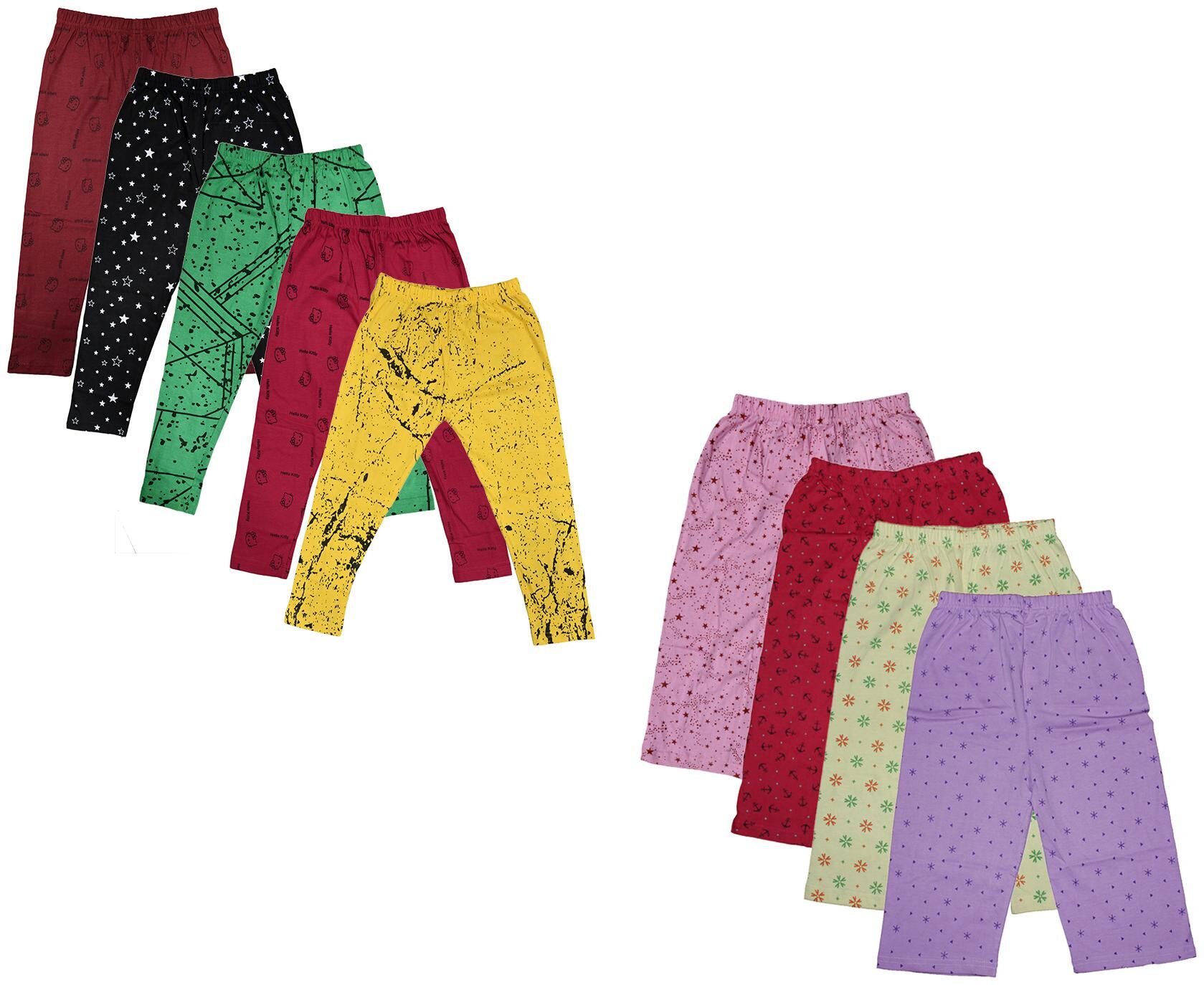 

Indiweaves Girl Cotton Printed Capri - Multi