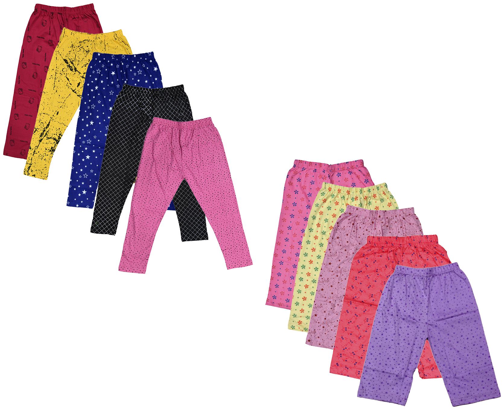 

Indiweaves Girl Cotton Printed Capri - Multi