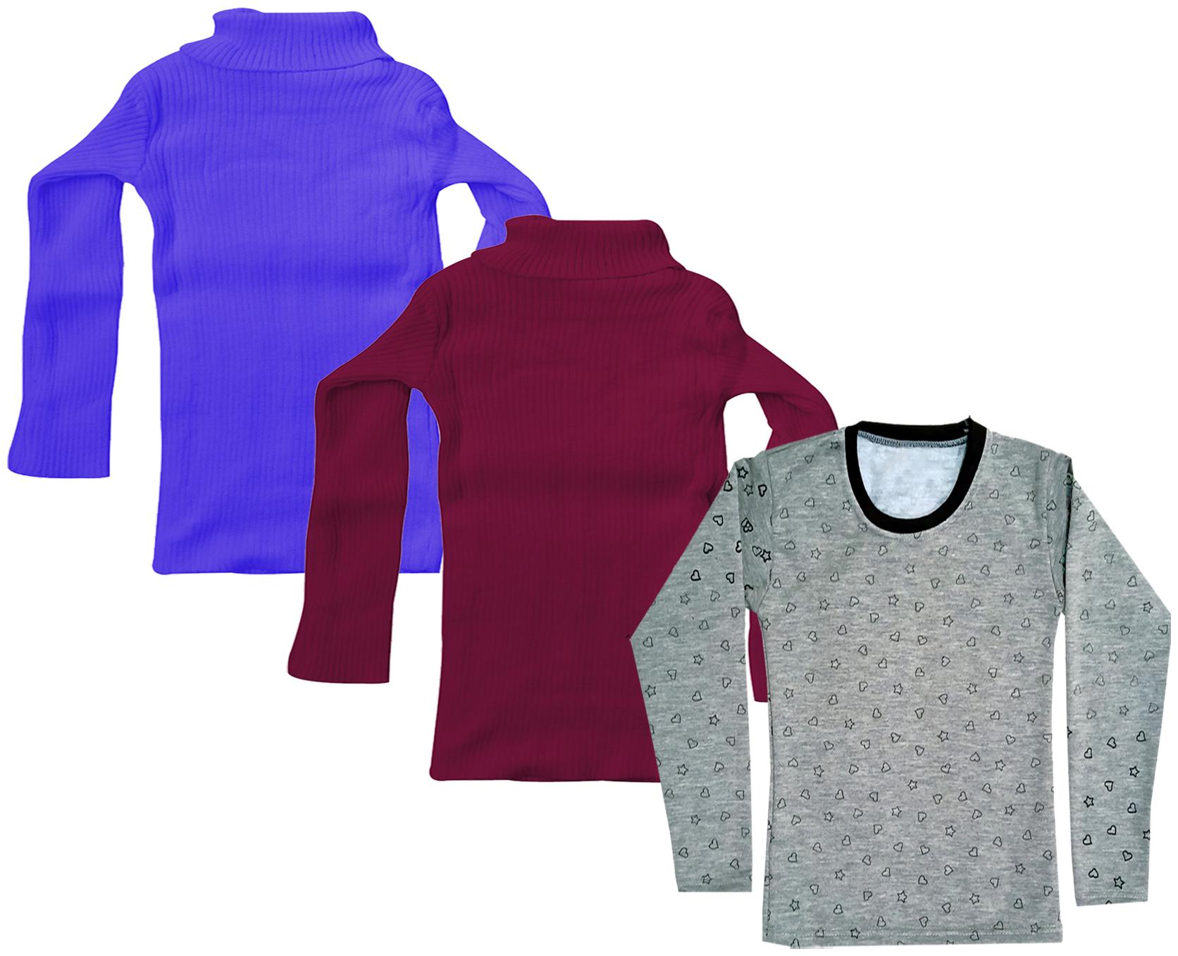 

Indiweaves Girl Wool Printed T shirt - Multi