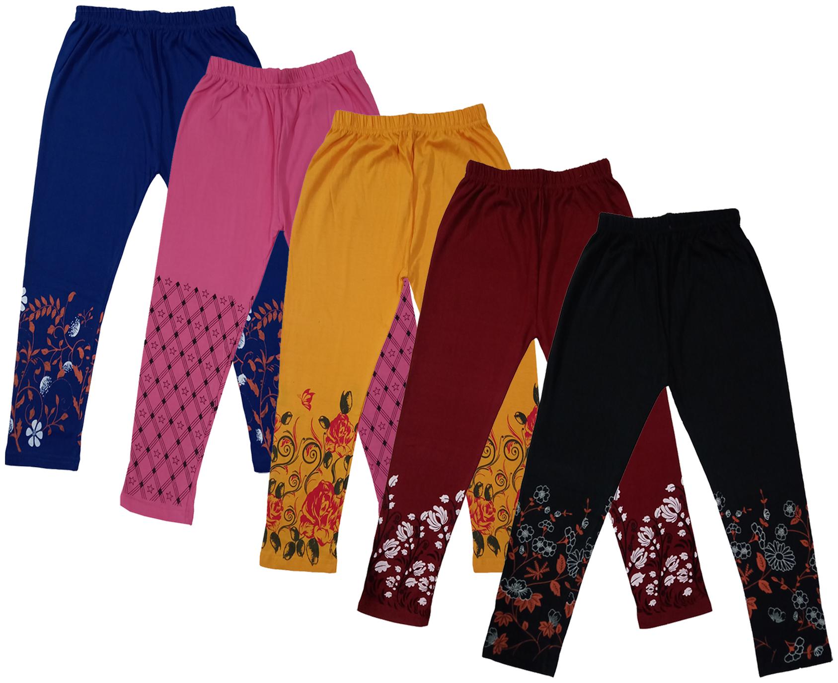 

Indiweaves Girl Cotton Printed Capri - Multi