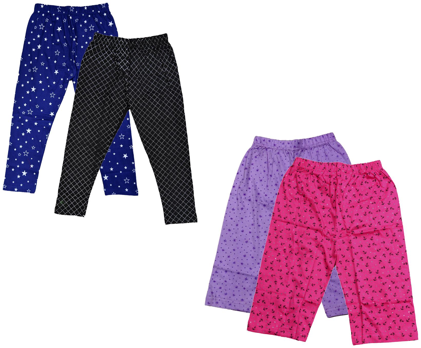 

Indiweaves Girl Cotton Printed Capri - Multi