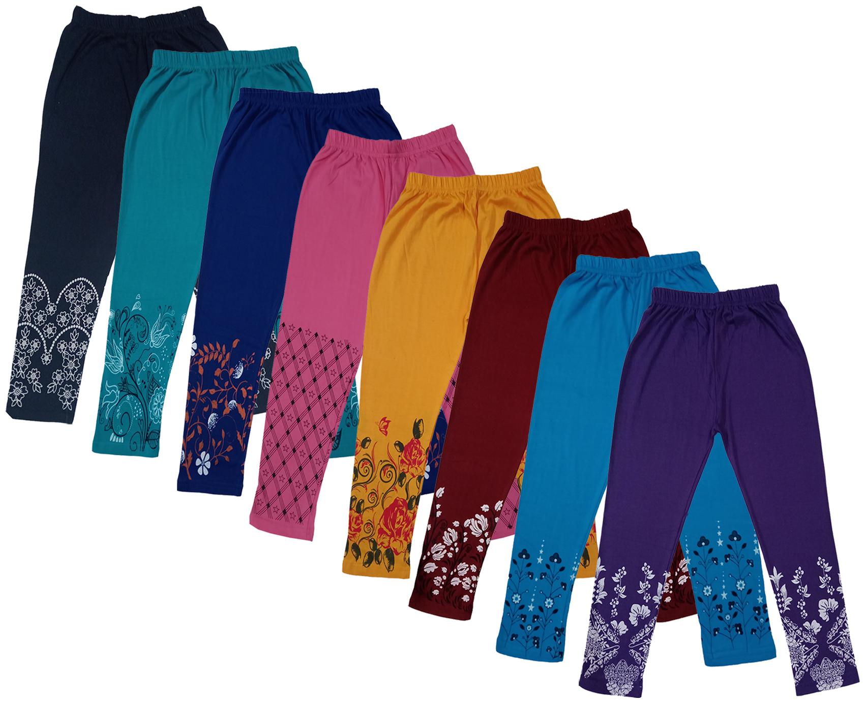 

Indiweaves Girl Cotton Printed Capri - Multi