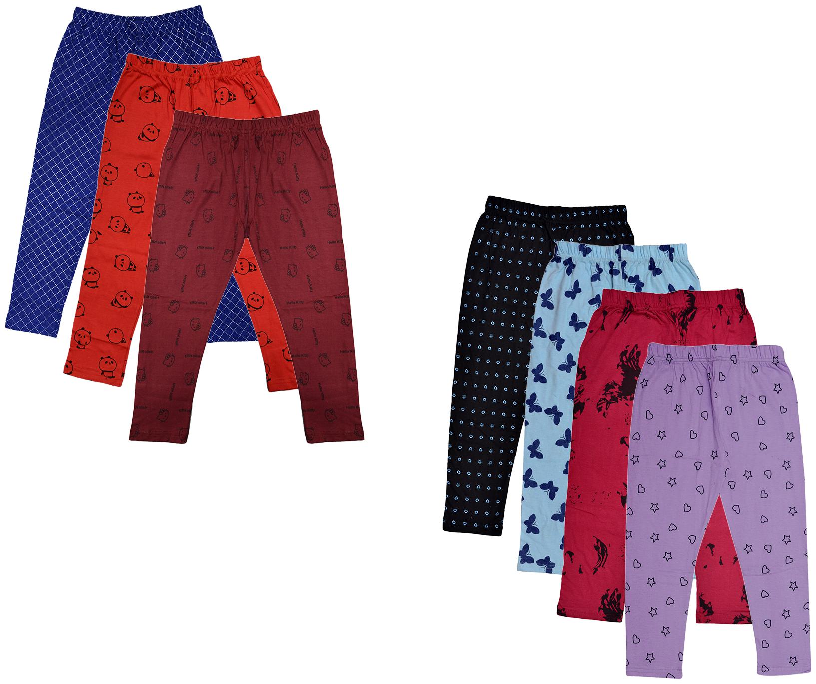 

Indiweaves Girl Cotton Printed Capri - Multi