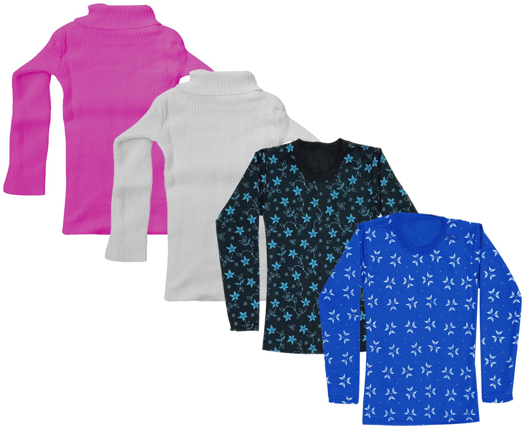 

Indiweaves Girl Wool Printed T shirt - Multi