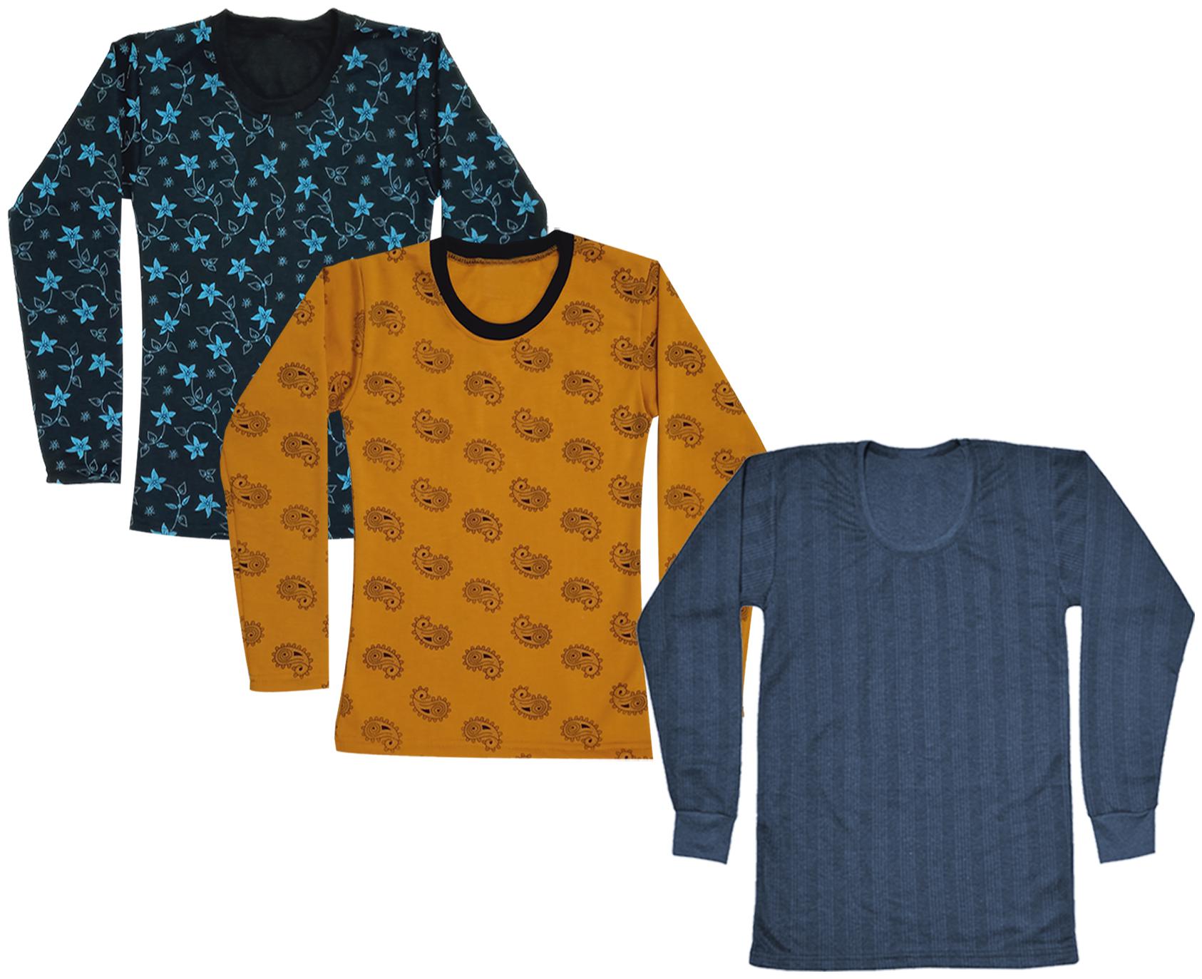 

Indiweaves Girl Wool Printed T shirt - Multi