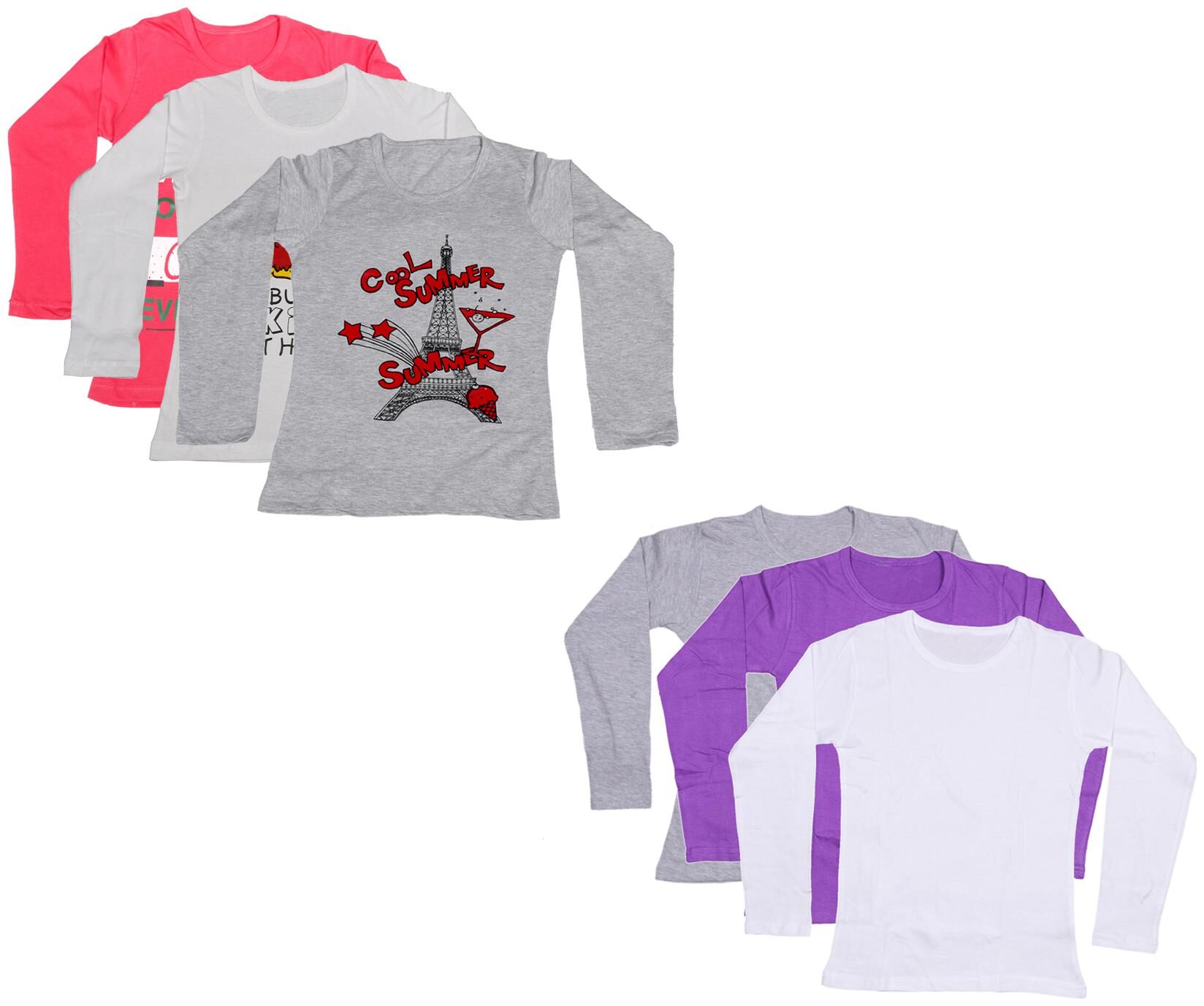 

Indiweaves Girl Cotton Printed T shirt - Multi