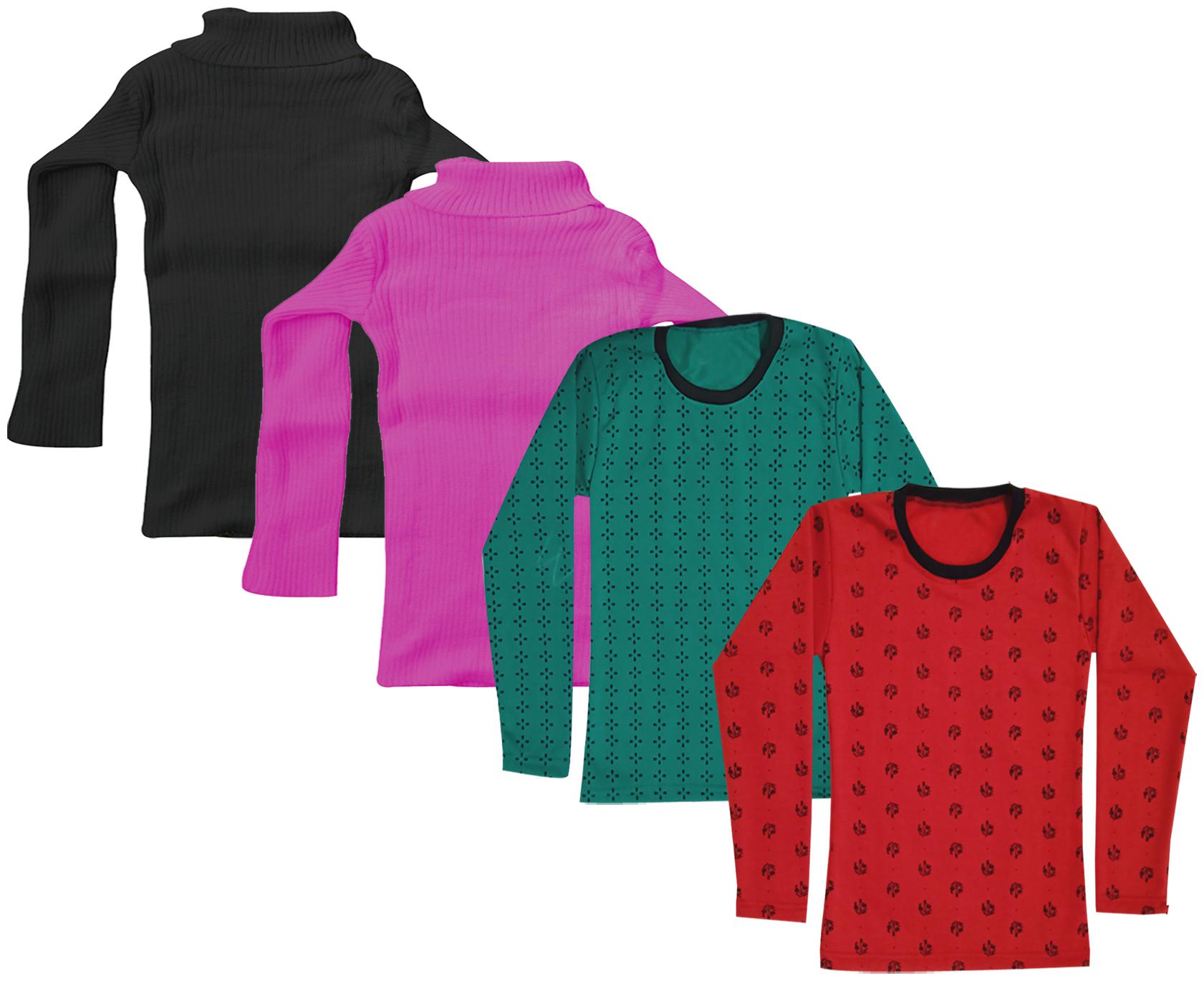 

Indiweaves Girl Wool Printed T shirt - Multi
