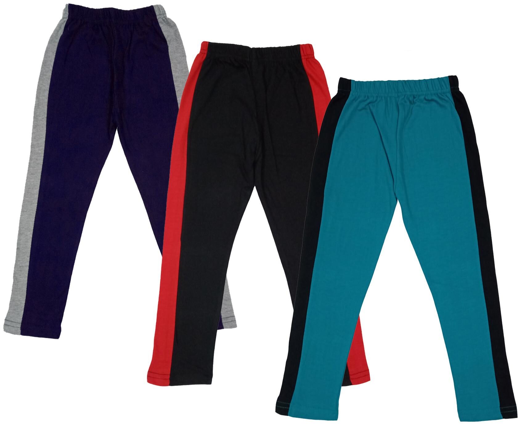 

Indiweaves Girl Cotton Solid Capri - Multi