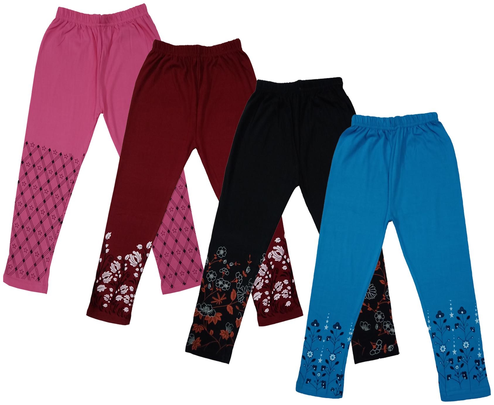 

Indiweaves Girl Cotton Printed Capri - Multi