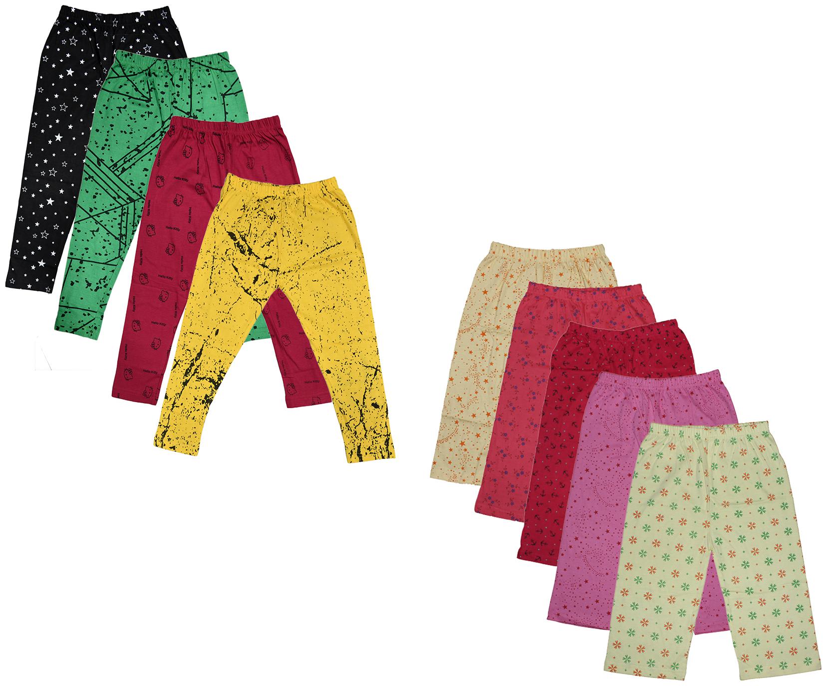 

Indiweaves Girl Cotton Printed Capri - Multi