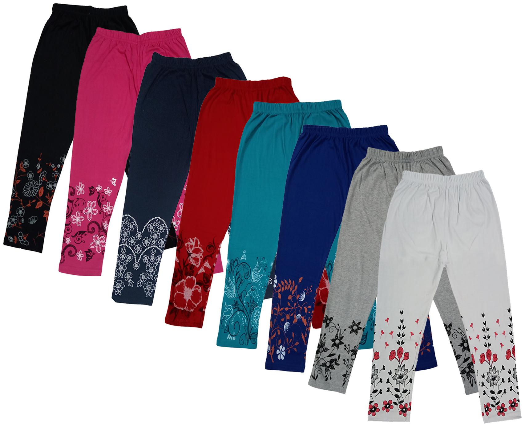 

Indiweaves Girl Cotton Printed Capri - Multi