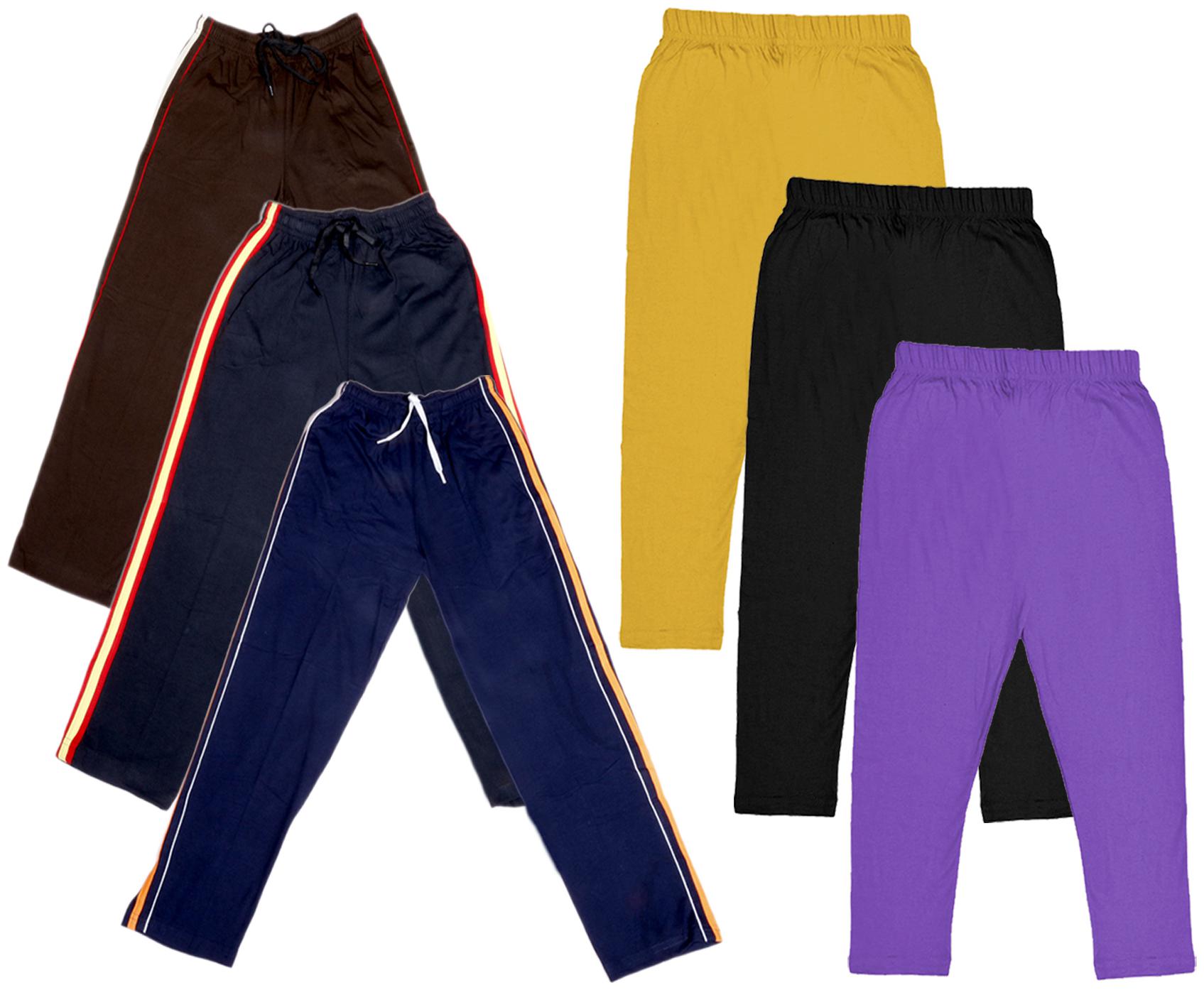 

Indiweaves Girl Cotton Solid Capri - Multi