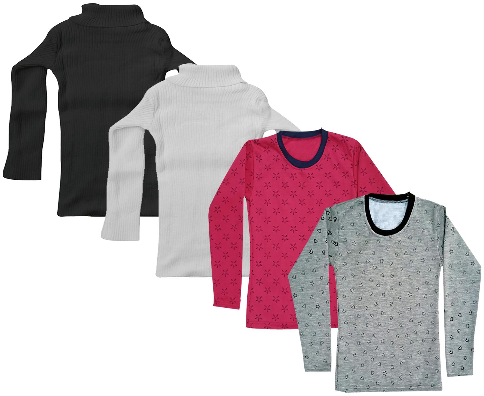 

Indiweaves Girl Wool Printed T shirt - Multi