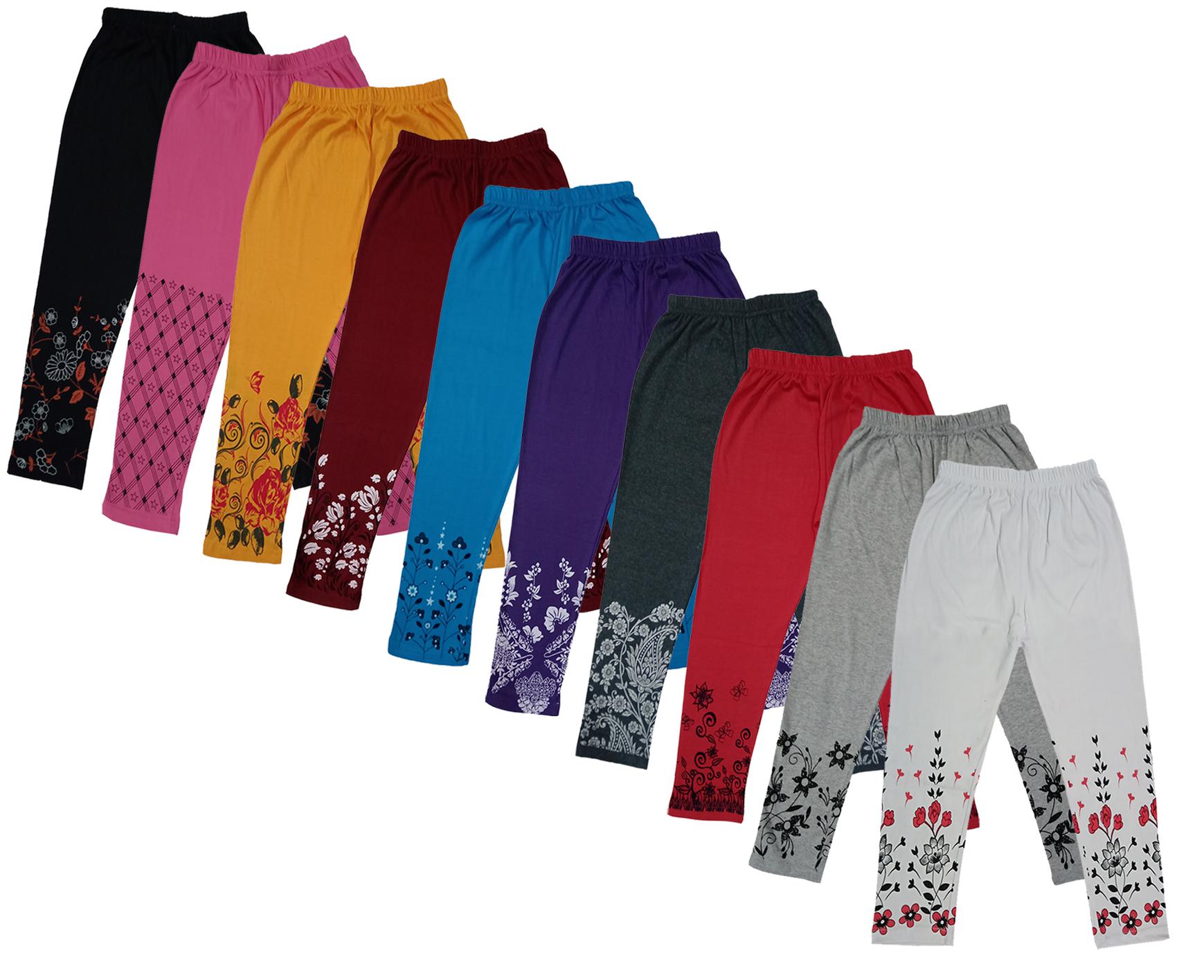

Indiweaves Girl Cotton Printed Capri - Multi