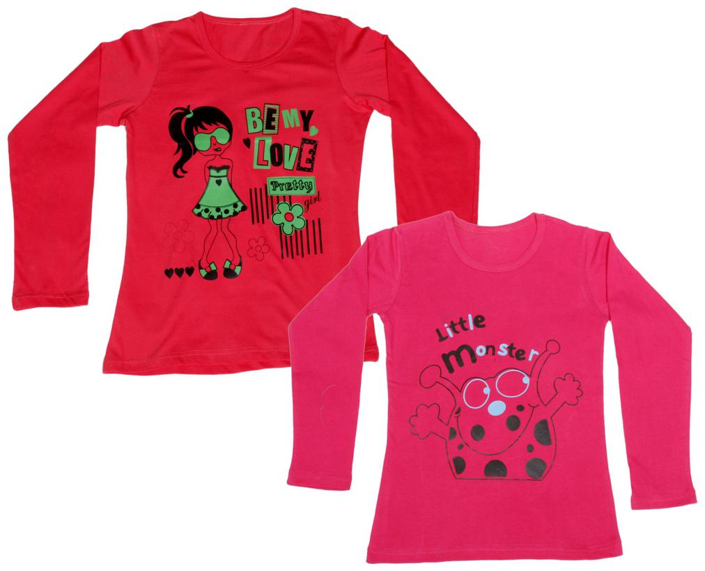 

Indiweaves Girl Cotton Printed T shirt - Multi