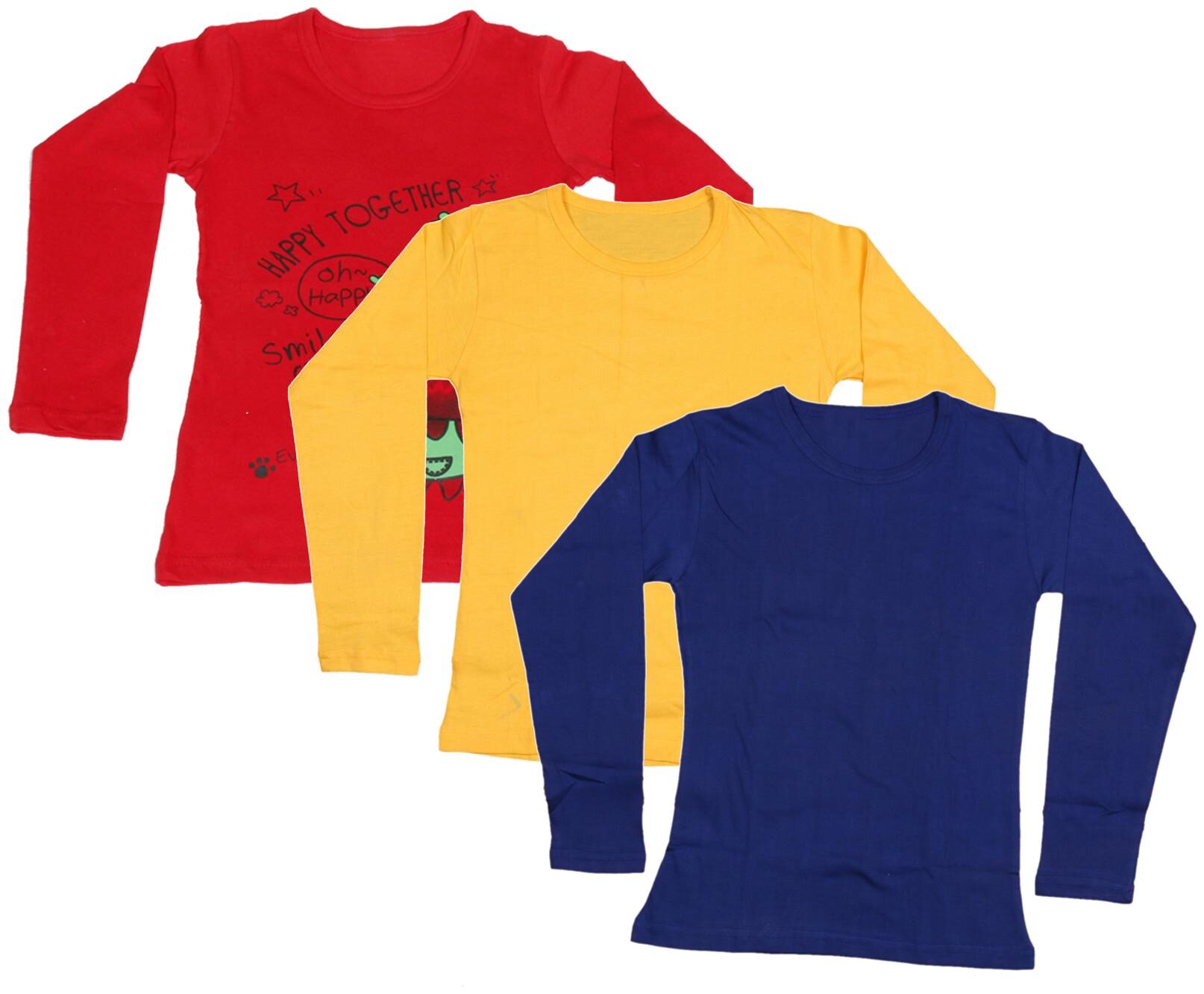 

Indiweaves Girl Cotton Printed T shirt - Multi