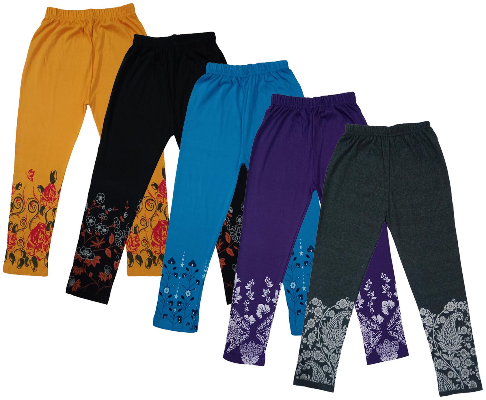 

Indiweaves Girl Cotton Printed Capri - Multi