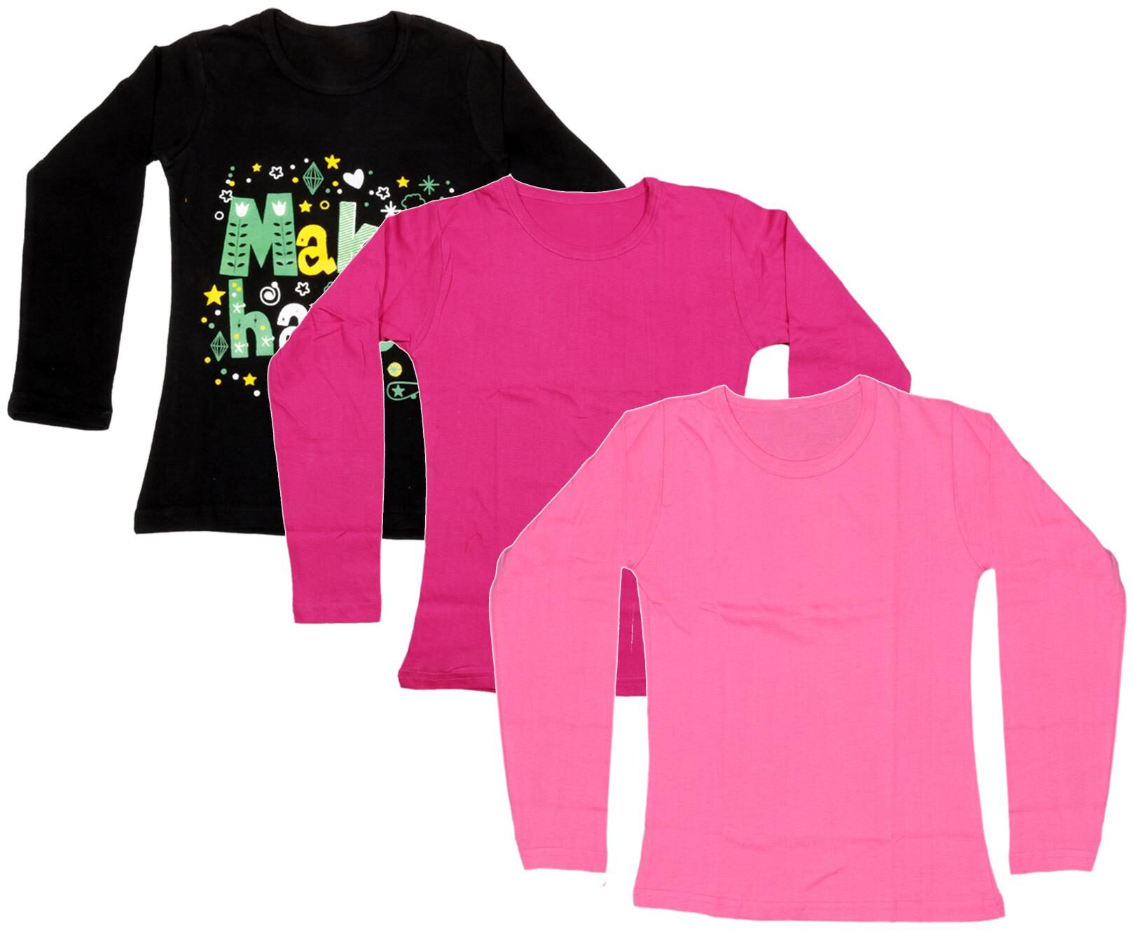 

Indiweaves Girl Cotton Printed T shirt - Multi