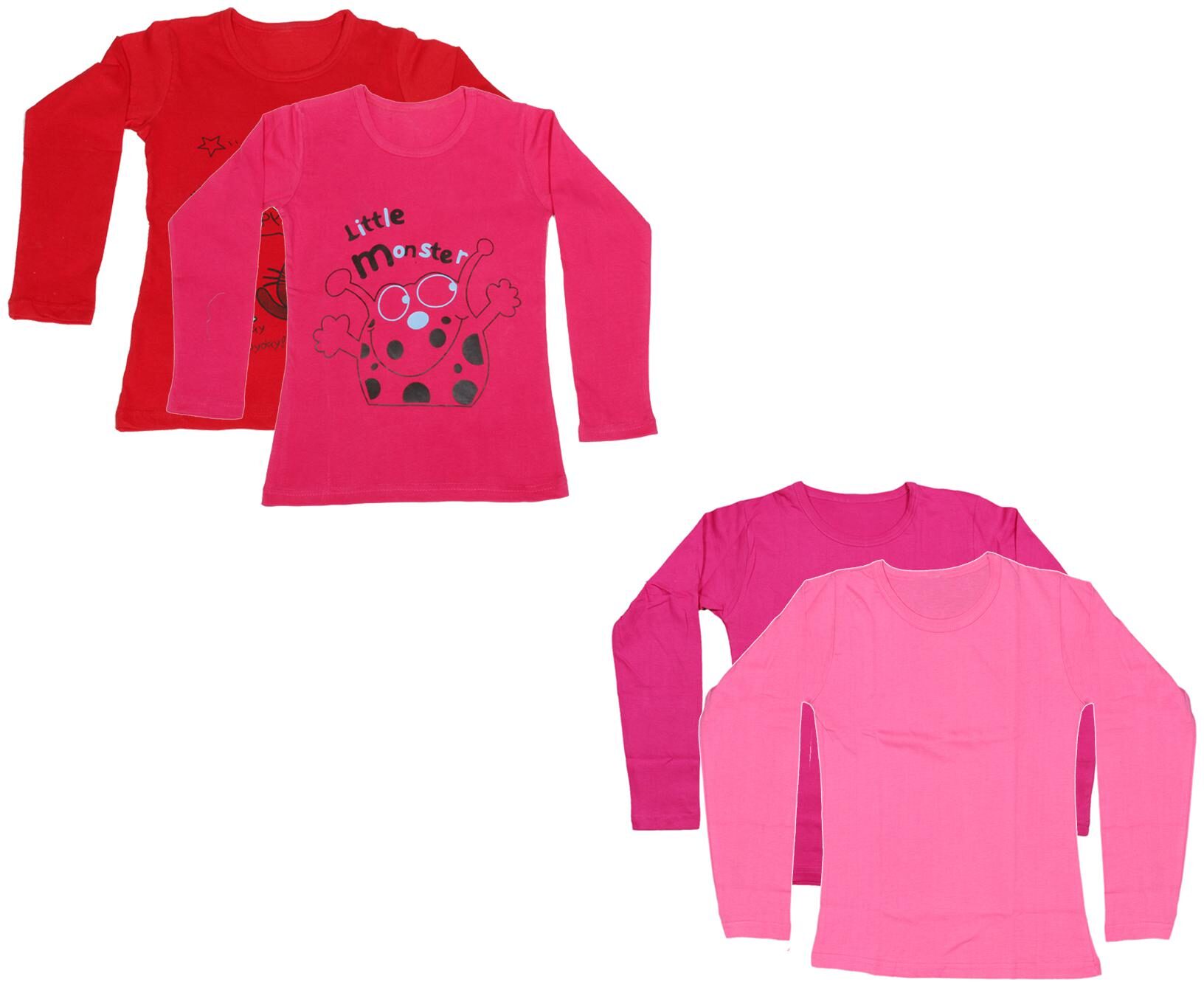 

Indiweaves Girl Cotton Printed T shirt - Multi