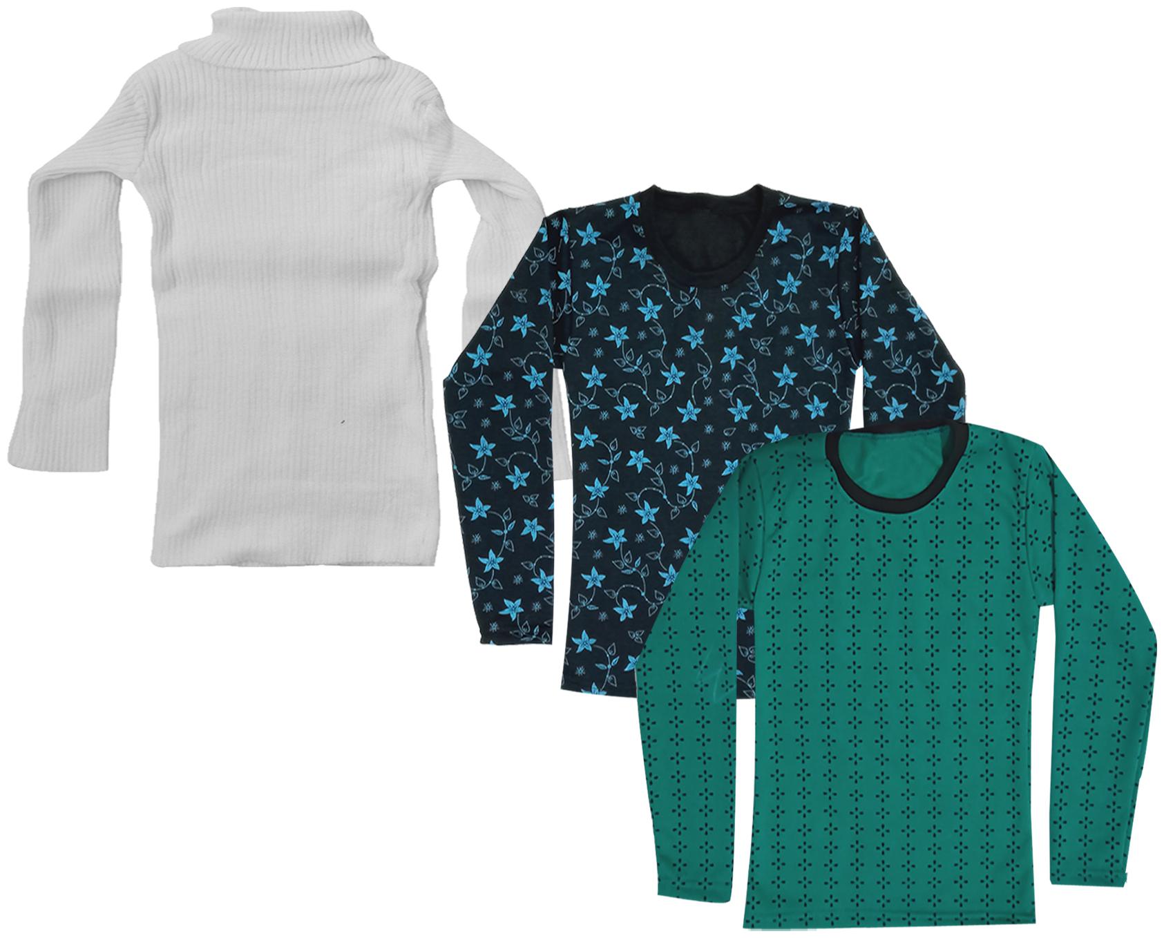 

Indiweaves Girl Wool Printed T shirt - Multi