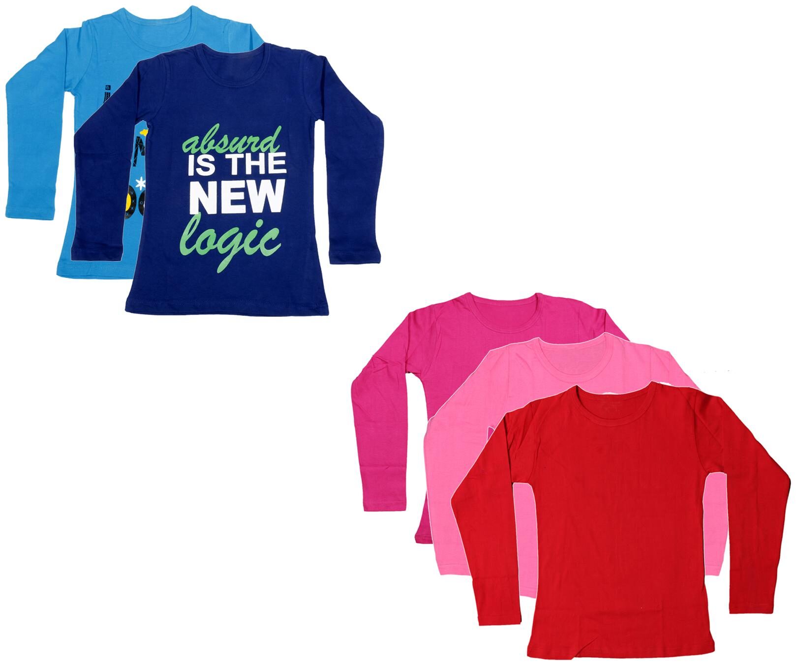 

Indiweaves Girl Cotton Printed T shirt - Multi